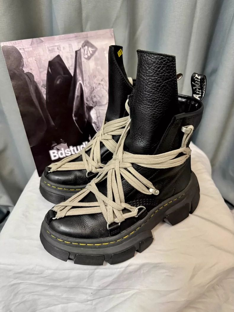 Rick Owens Rick Owens Crazy Laced Thick Sole Martin shoe Size US 7.5 / IT 37.5 - 3 Thumbnail