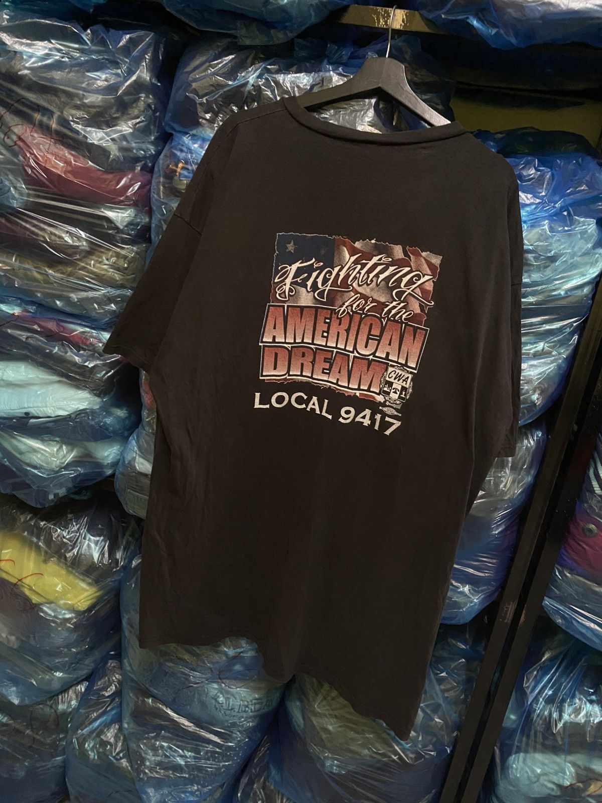 Vintage VINTAGE Y2K FIGHTING FOR AMERICAN DREAM Size US XXL / EU 58 / 5 - 4 Thumbnail