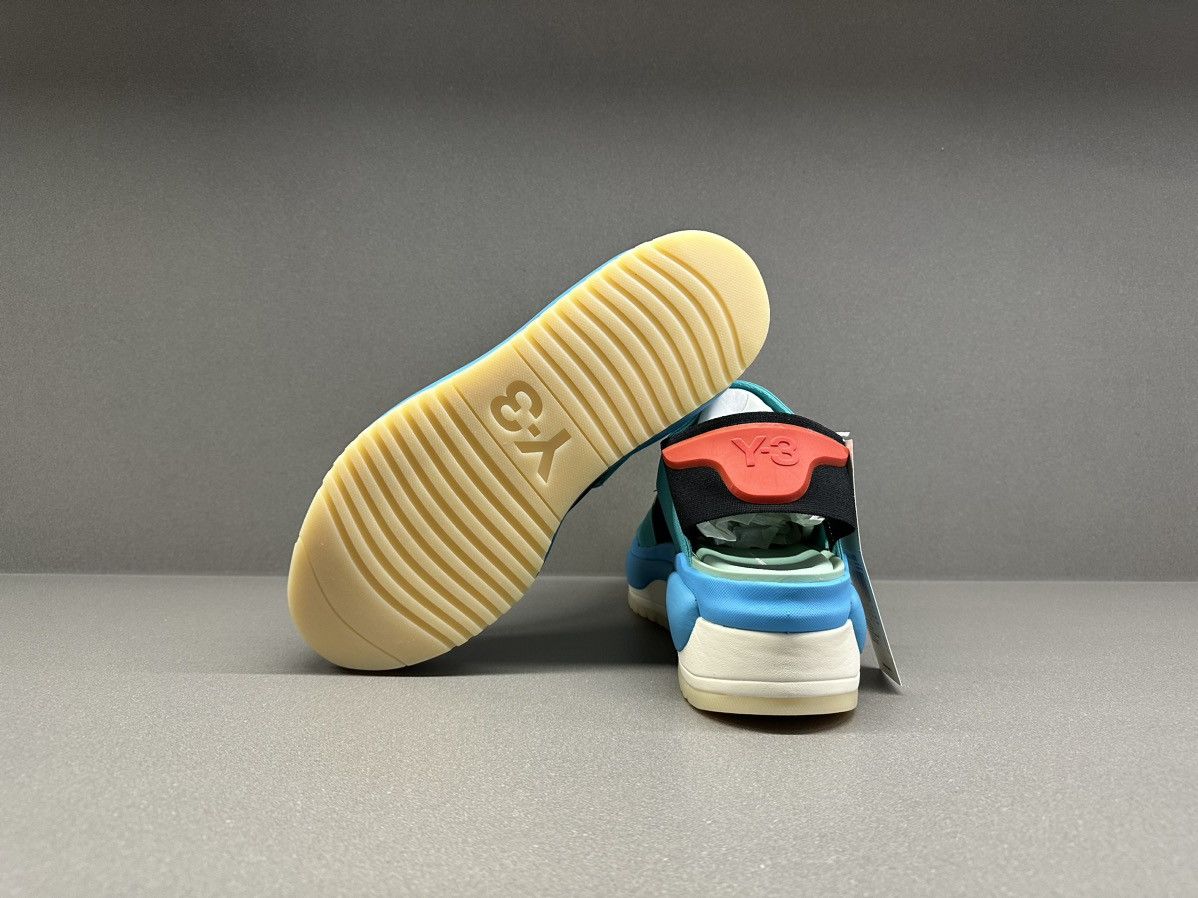Adidas × Y-3 Adidas Y-3 Hokori Sandal Black Mint Cyan Size US 12 / EU 45 - 8 Thumbnail