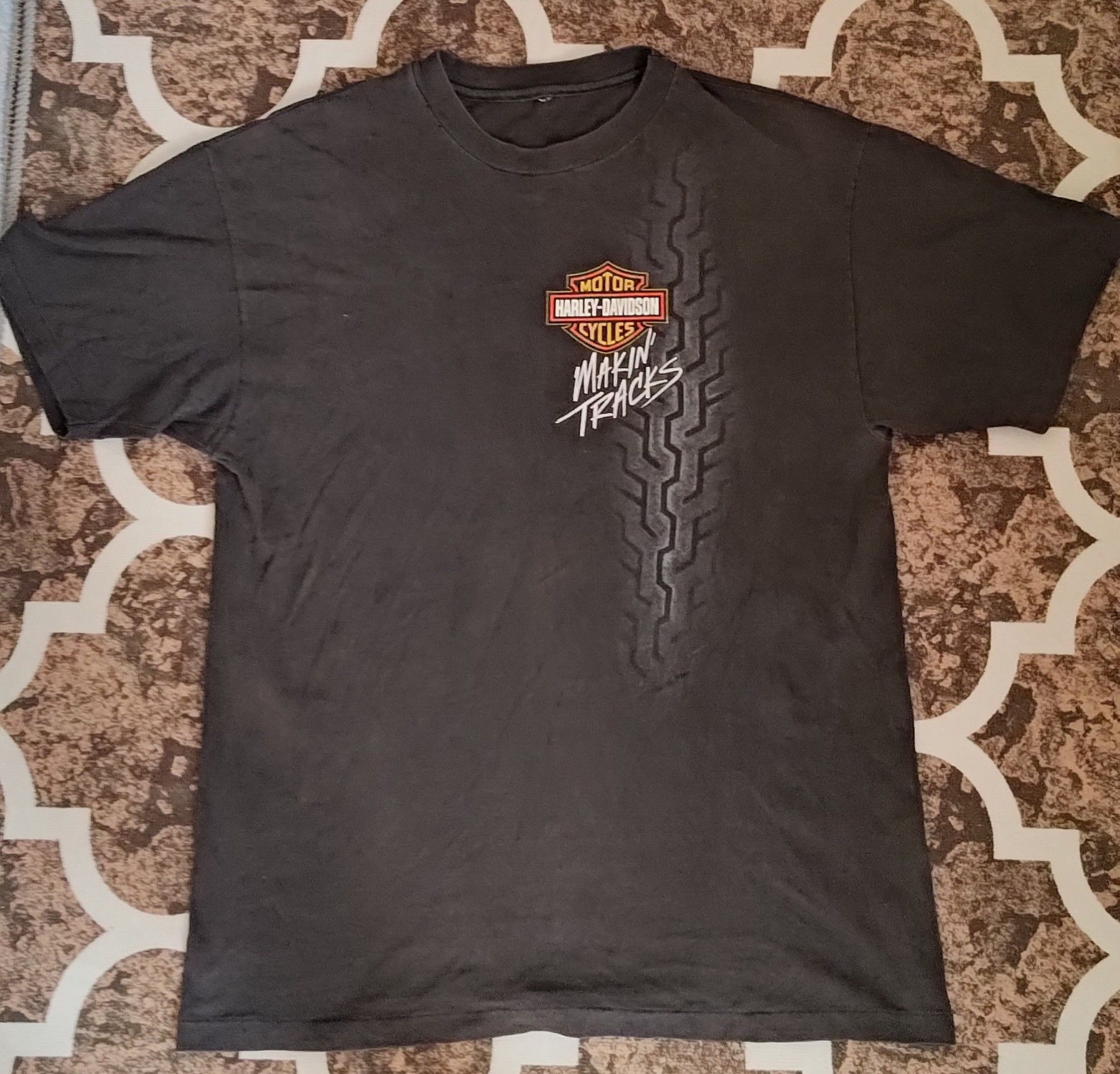 Harley Davidson Vintage 90s Single Stitch Harley Davidson T-shirt Size US L / EU 52-54 / 3 - 1 Thumbnail