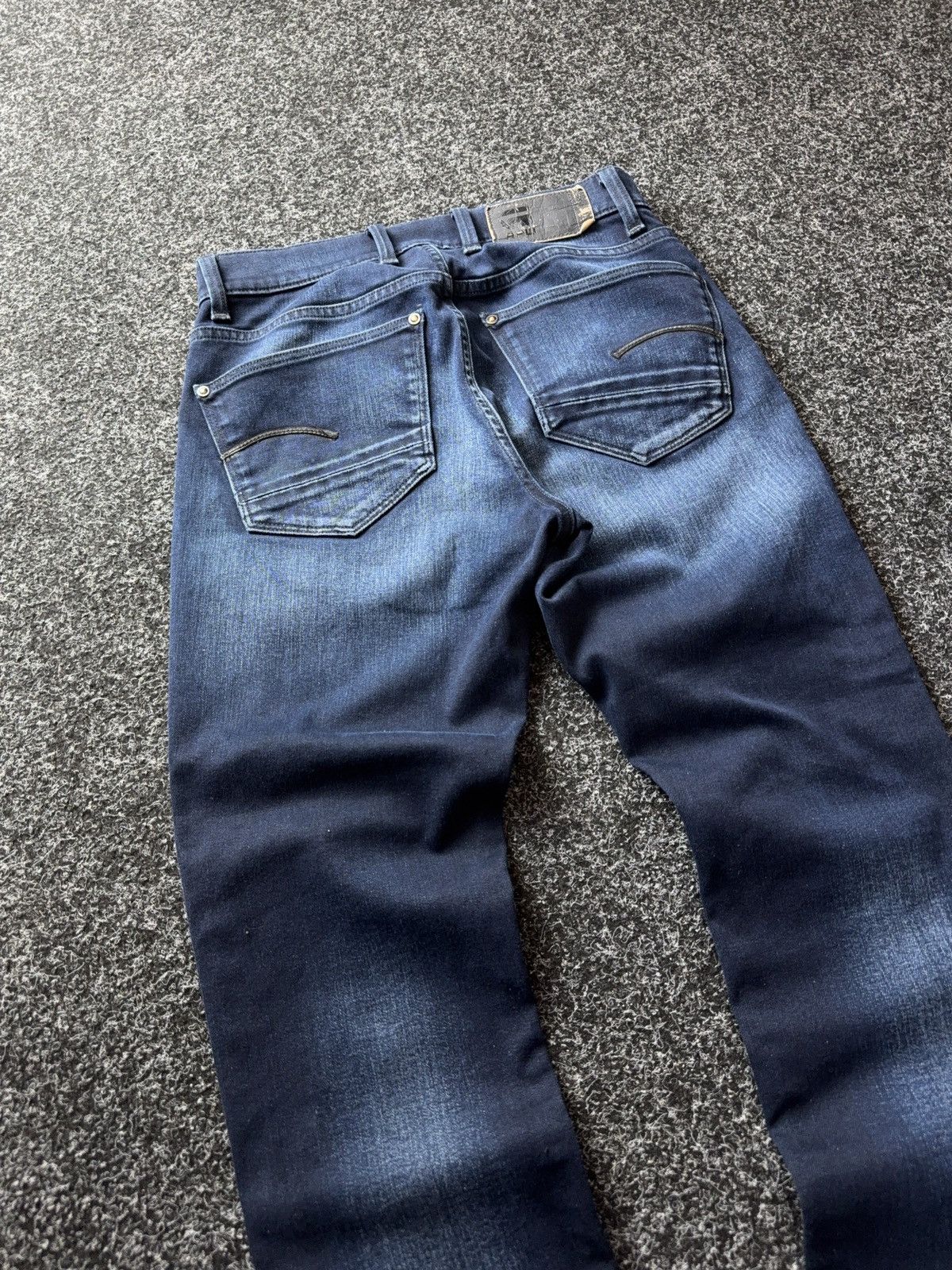 G-Star 00s Y2K G Star Revend Skinny Denim Jeans Dark Wash W28 Size US 28 / EU 44 - 17 Thumbnail