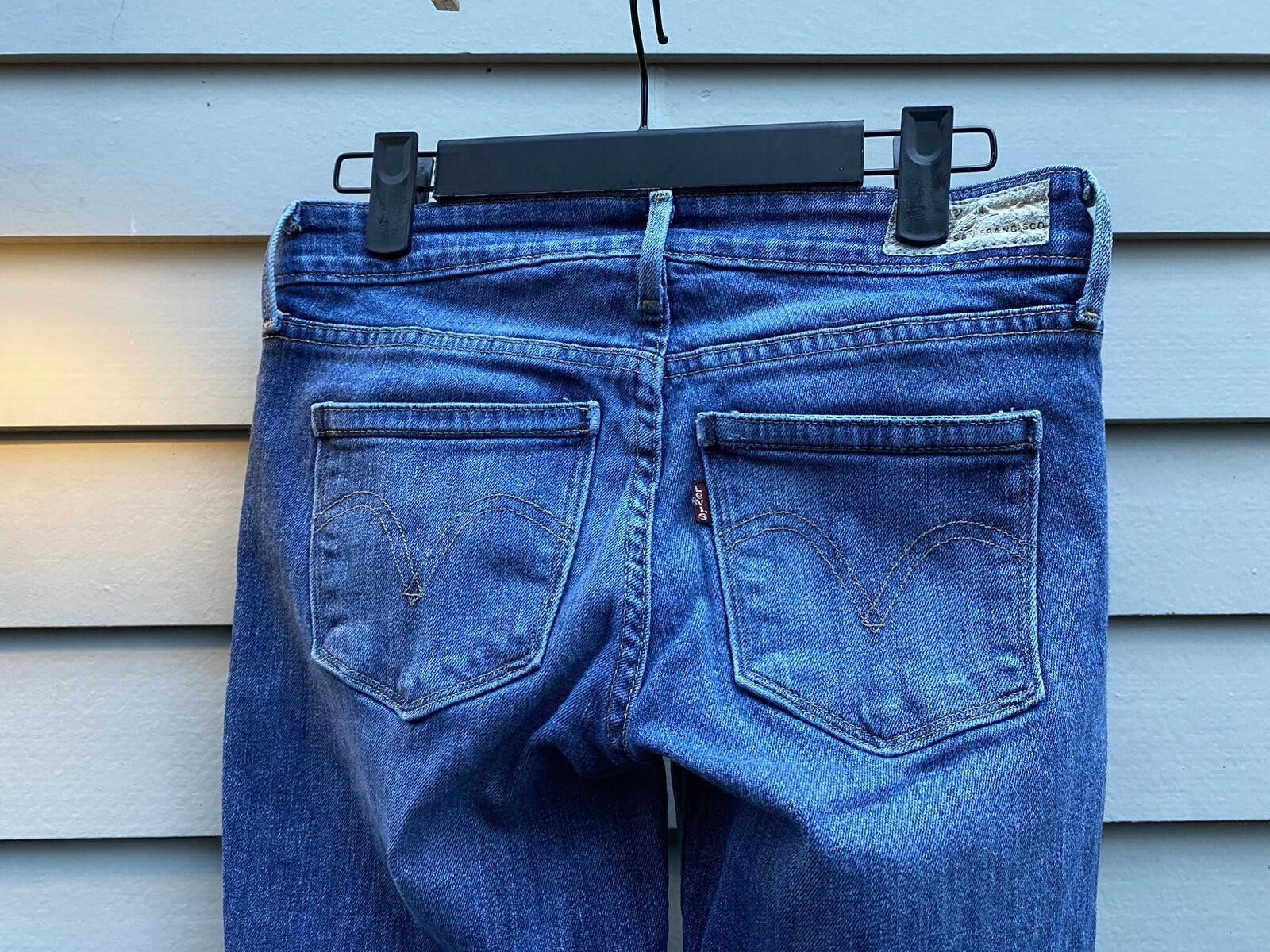 Levi's Levi’s Women 00/24 Demi Curve Skinny Jeans Size 24" / US 00 / IT 34 - 4 Thumbnail