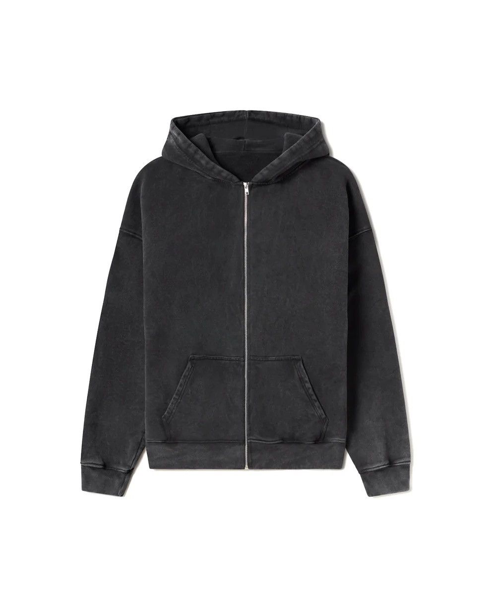 Other Velour Garments Vintage Black Zip Up Size US XL / EU 56 / 4 - 1 Thumbnail