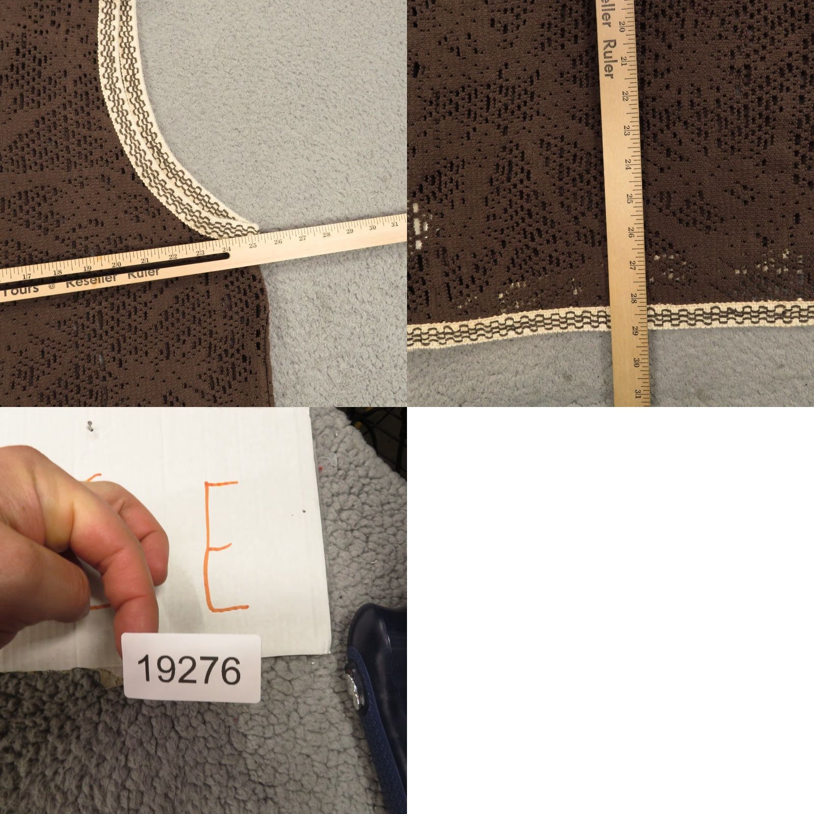 OAS OAS Vest Mens 2XL Brown V Neck Crochet Knit Graphic Luxury Resort Poolside Casual Size US XXL / EU 58 / 5 - 8 Thumbnail