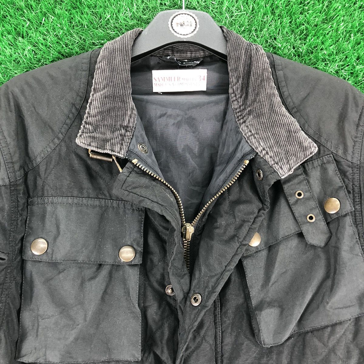 Vintage Vintage Quilted Zipper Jacket by Sammler Makers Size US XS / EU 42 / 0 - 7 Thumbnail