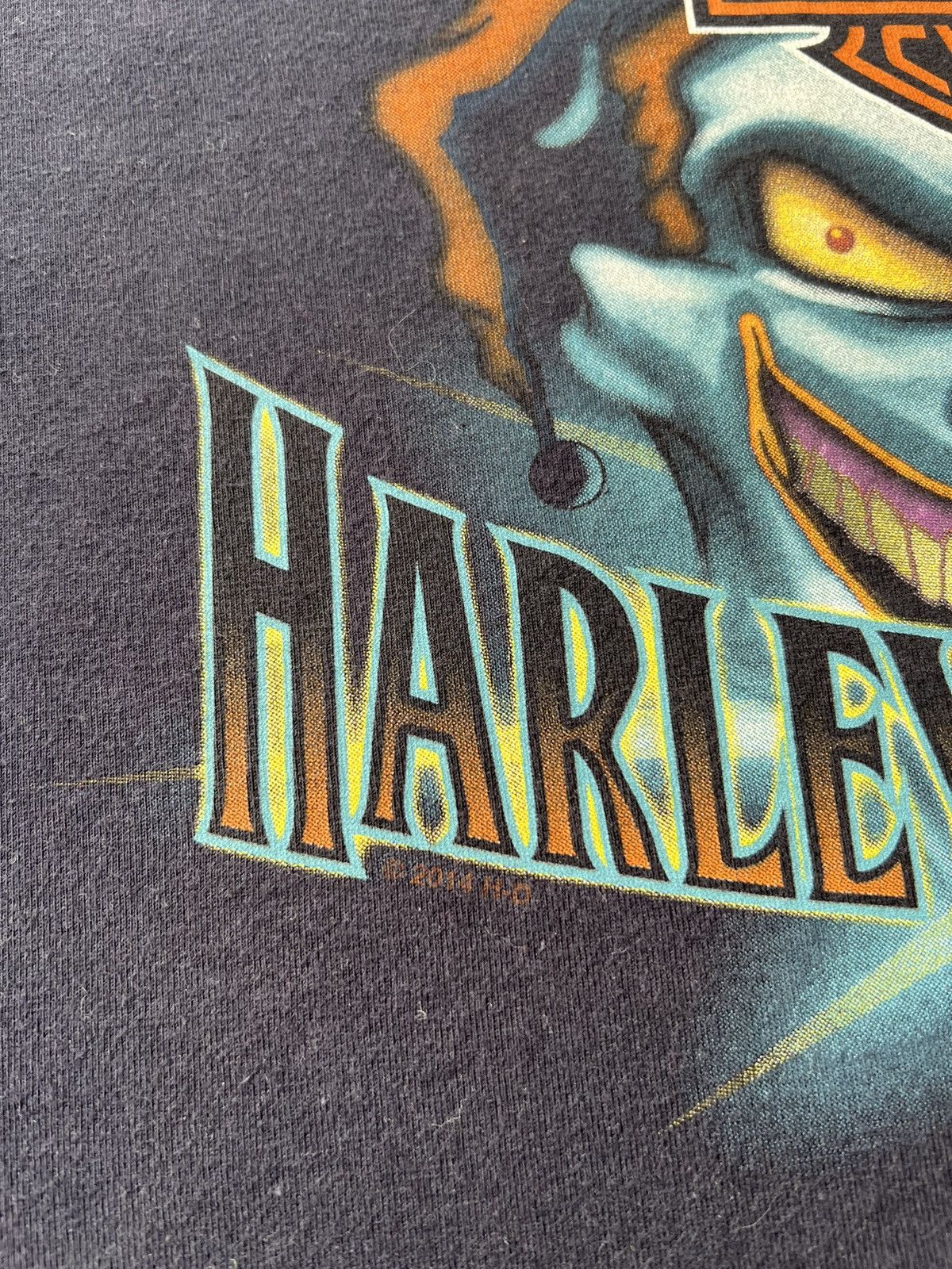 Harley Davidson Vintage 2014 Harley Davidson Joker Canada Long Sleeve Size US XXL / EU 58 / 5 - 6 Thumbnail