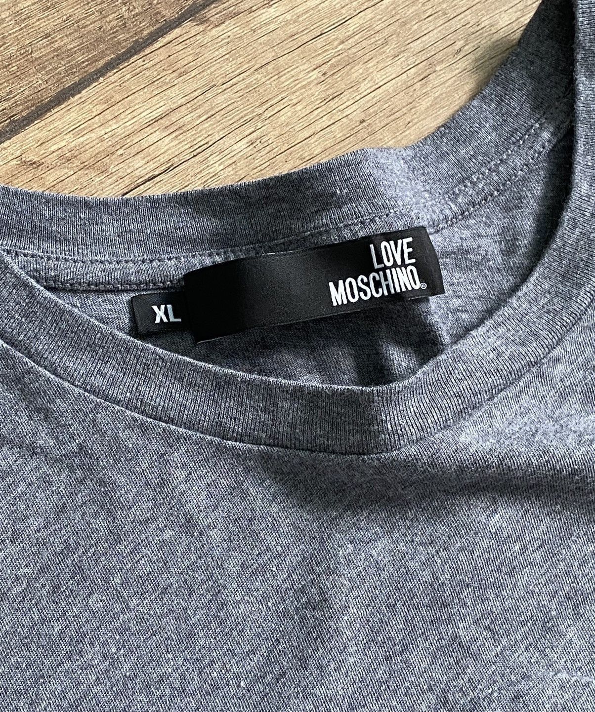 Moschino Love Moschino Basic Big Logo T shirt Size US XL / EU 56 / 4 - 5 Thumbnail