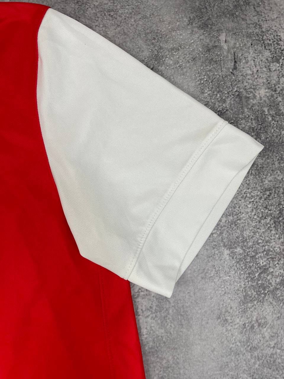 Nike Nike AS Monaco Home FootballJersey Shirt2014-2015 Red White Size US M / EU 48-50 / 2 - 5 Thumbnail