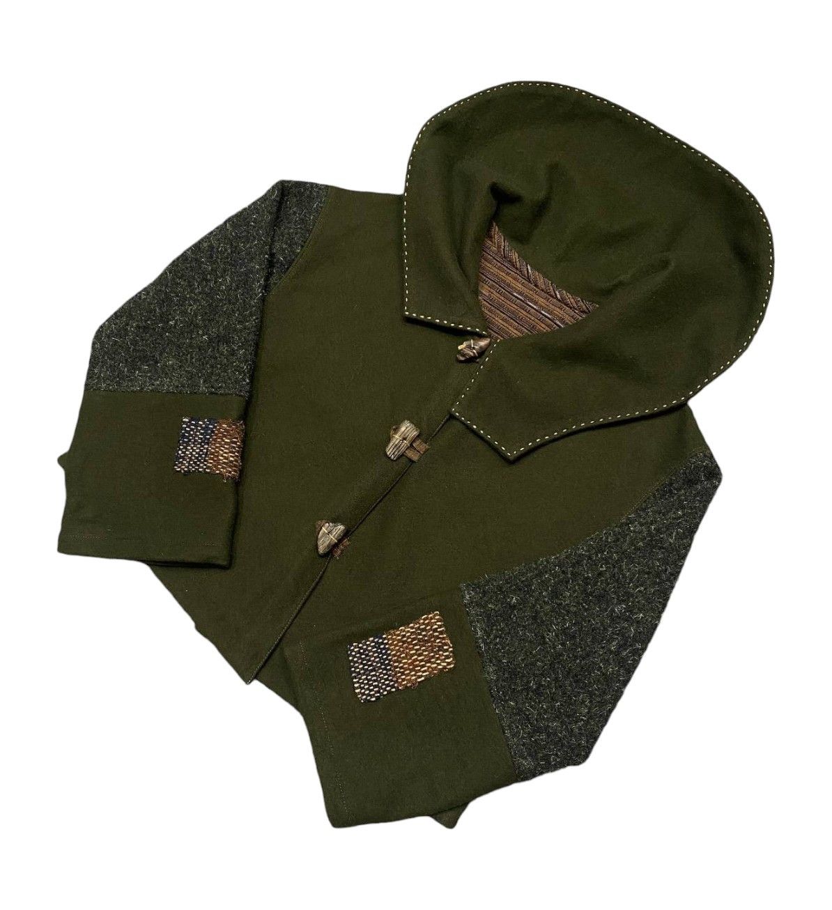 Japanese Brand ARCHIVE JAPANESE NO BRAND NO NAME CROP WOOL JACKET Size US M / EU 48-50 / 2 - 6 Thumbnail