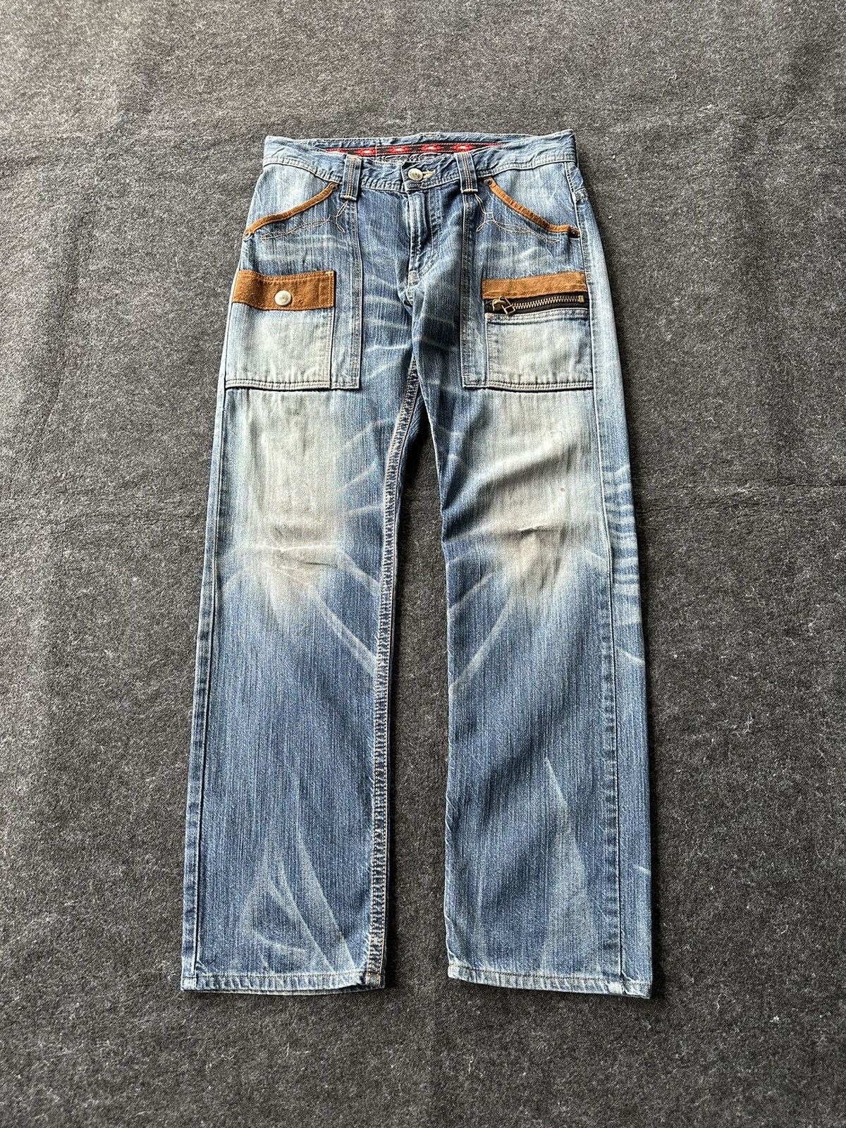 Edwin Vtg 90s Edwin 413Xvs Bushpant 6 Pocket Denim 32x32 D441 Size US 32 / EU 48 - 1 Thumbnail