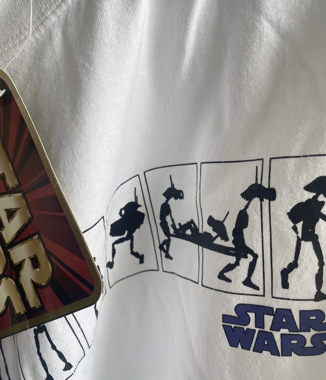 Star Wars × Vintage Vintage Star wars movie tee ultra rare 90s Size US XL / EU 56 / 4 - 4 Thumbnail