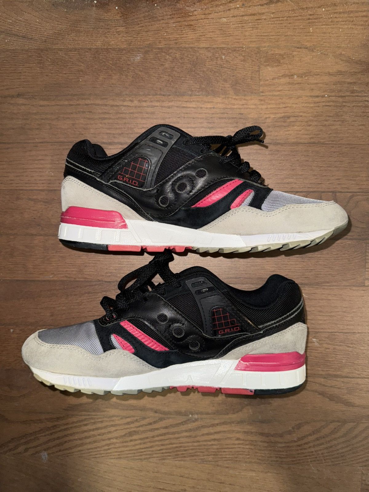 Saucony Saucony Grid SD Black/Grey Size US 11 / EU 44 - 2 Thumbnail