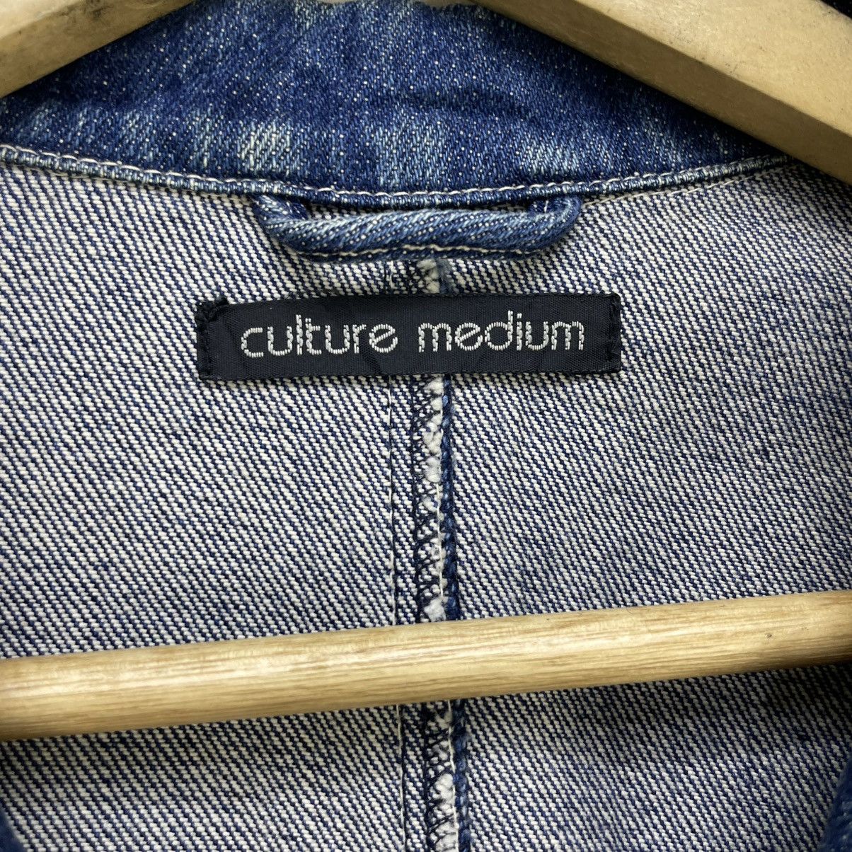 Blue Blue Japan × Indigo 💥Vintage Culture Medium Indigo Workwear Denim Jacket Size US M / EU 48-50 / 2 - 8 Thumbnail