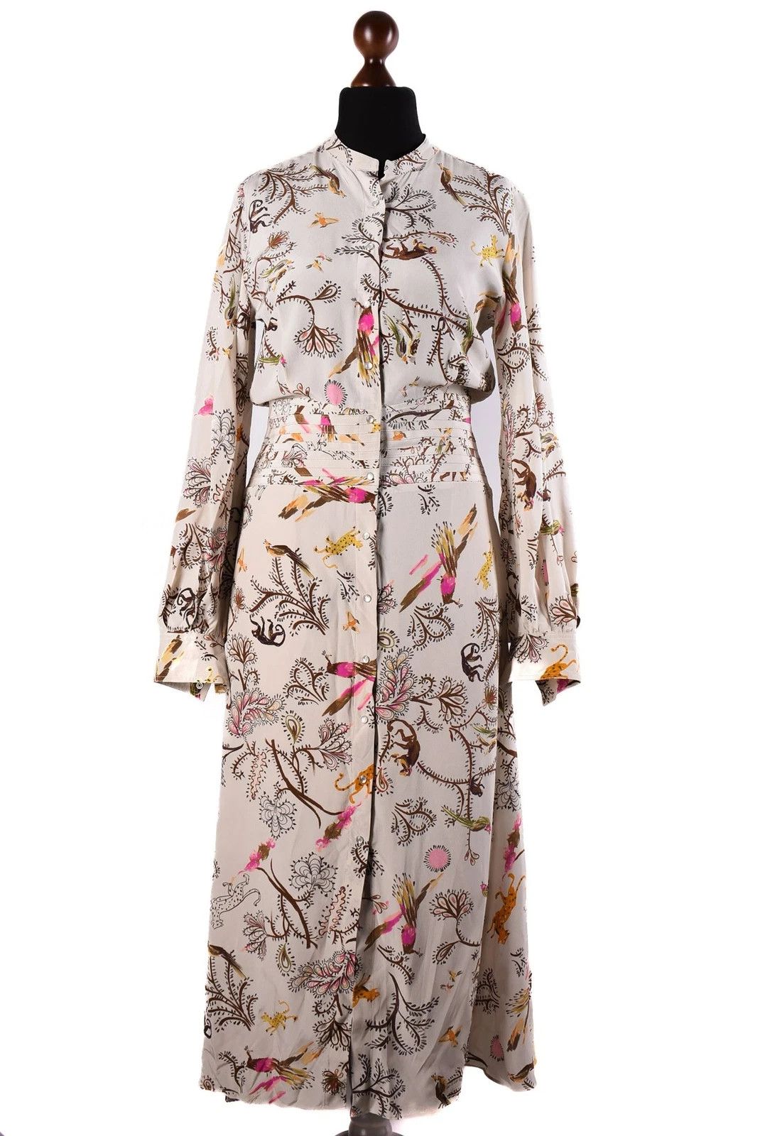 DOROTHEE SCHUMACHER Women's Dorothee Schumacher Silk Long Maxi Dress Size S Size S / US 4 / IT 40 - 1 Thumbnail