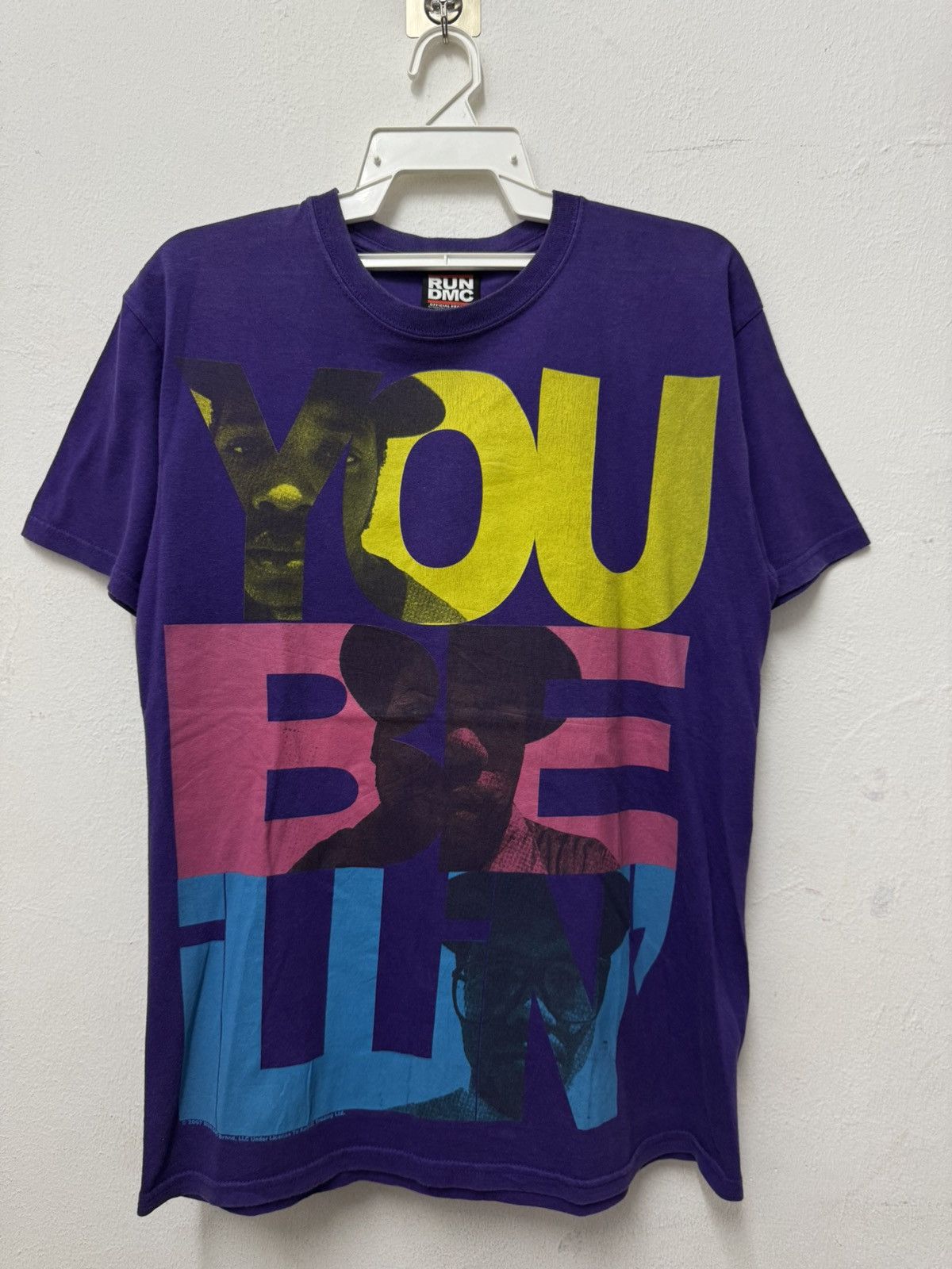 Rap Tees × Vintage Vintage Run Dmc Layout Crew Rapper Hip Hop T shirt Size US M / EU 48-50 / 2 - 1 Thumbnail