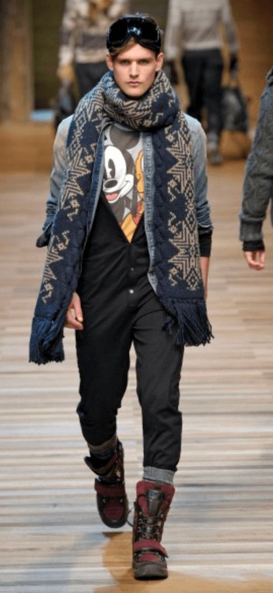 Dolce & Gabbana AW2010 Dolce & Gabbana Mickey & Pluto Grey Longsleeves Size US L / EU 52-54 / 3 - 2 Thumbnail
