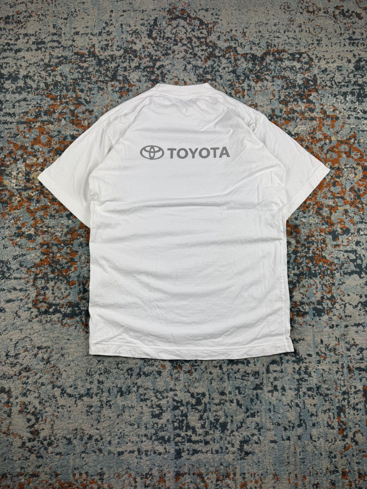 Vintage Vintage 90s Toyota logo spellout racing jdm tee Size US M / EU 48-50 / 2 - 1 Thumbnail