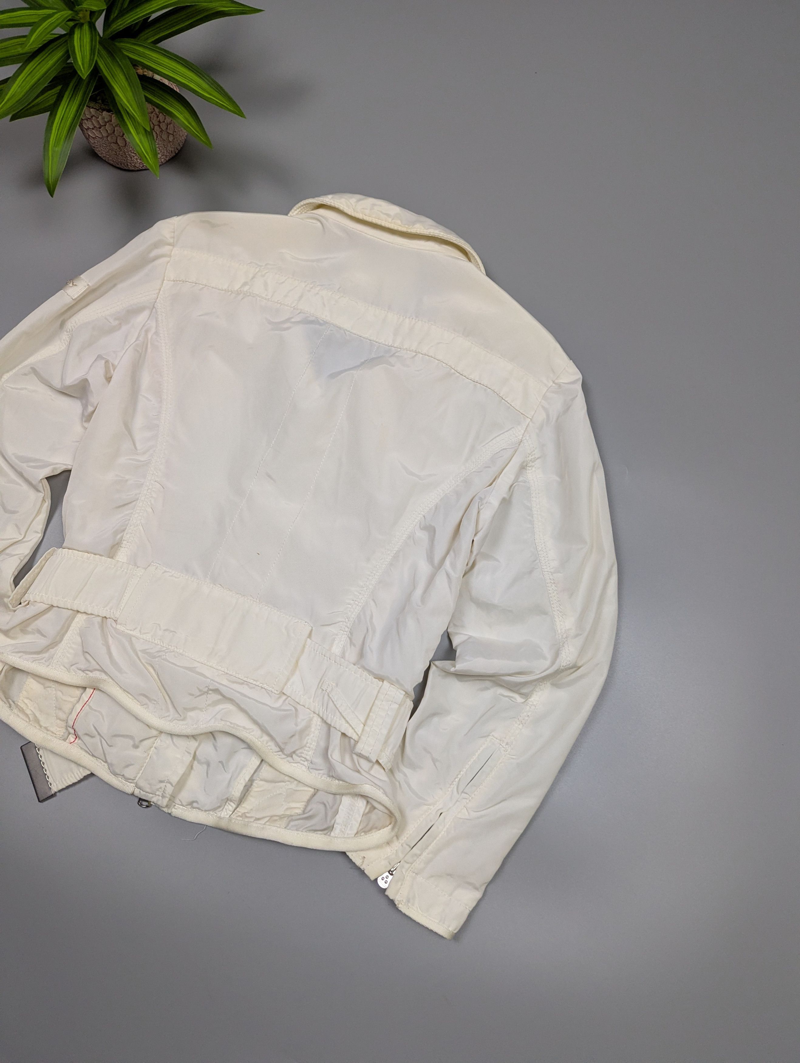 Peuterey Peuterey Hill Rose Vintage Shiny White Jacket Biker Size S / US 4 / IT 40 - 15 Thumbnail