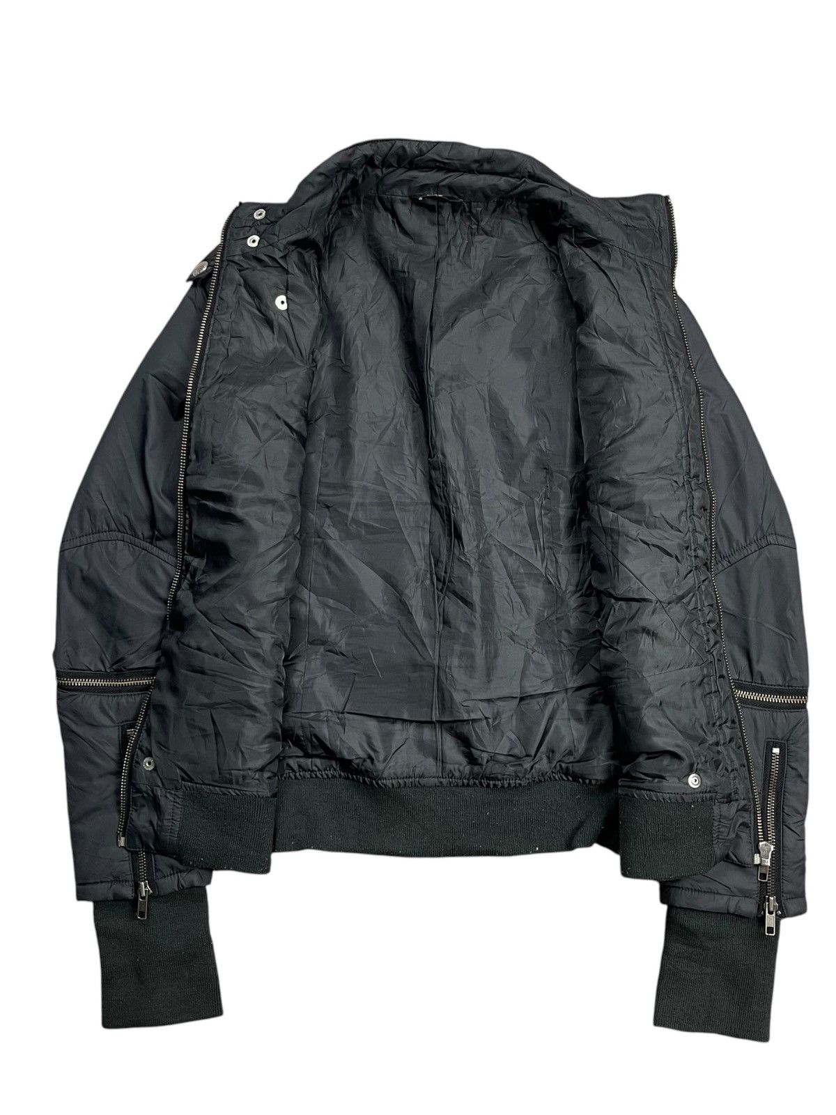 If Six Was Nine 2000s SLY - Multizip Cyber Jacket Size US M / EU 48-50 / 2 - 3 Thumbnail