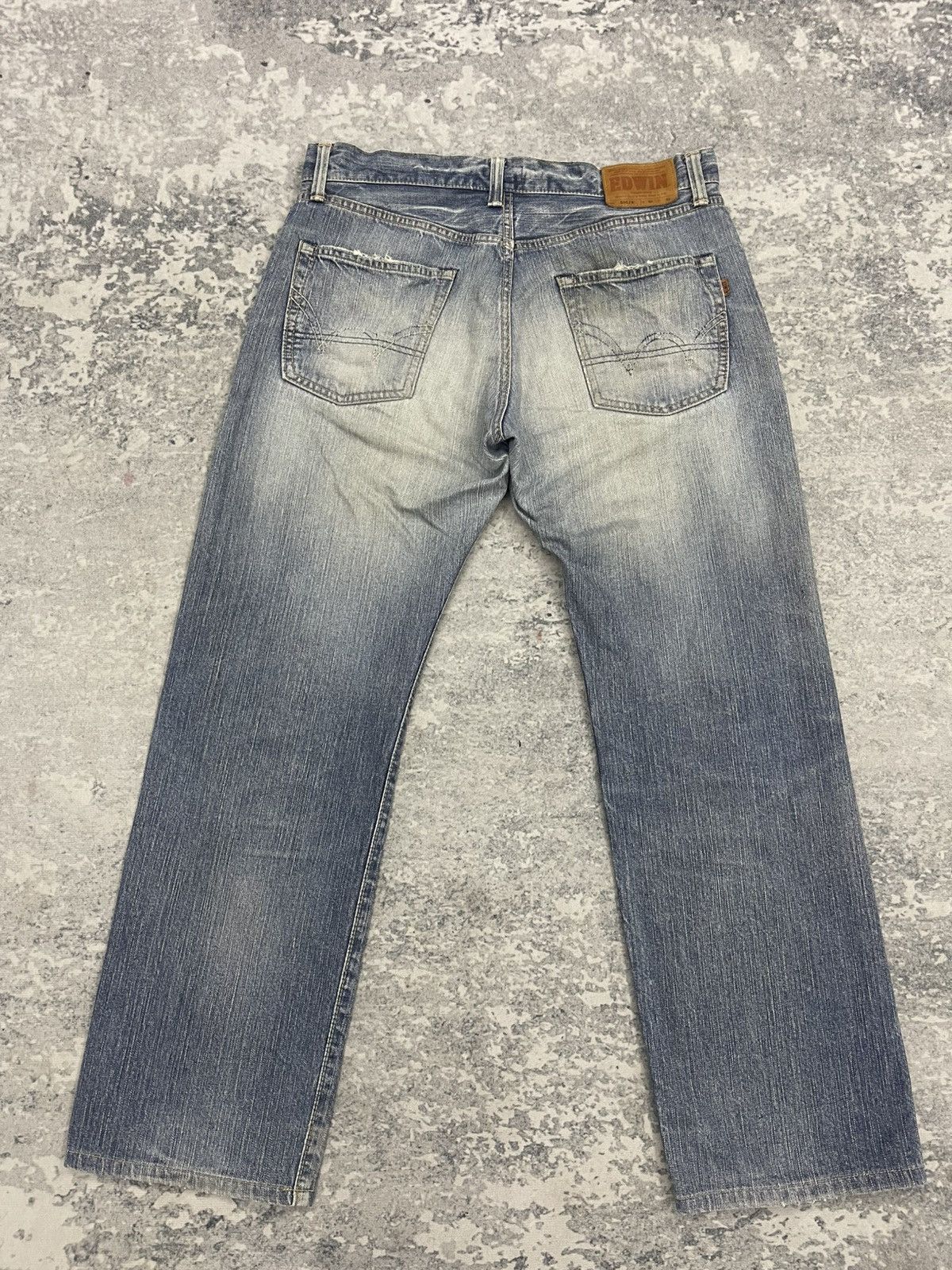 Edwin Vintage Edwin 505zx Selvedge Denim s21 Size US 32 / EU 48 - 13 Thumbnail