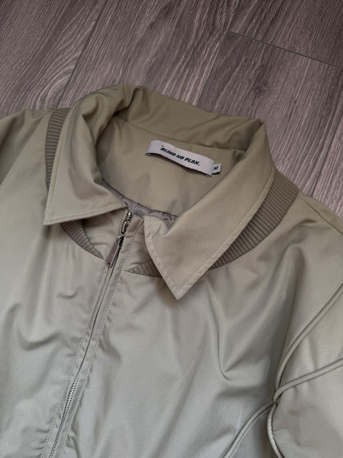 Only The Blind Blind No Plan MA-1 Oversized Destructive Bomber Jacket M Y2K Size US M / EU 48-50 / 2 - 6 Thumbnail