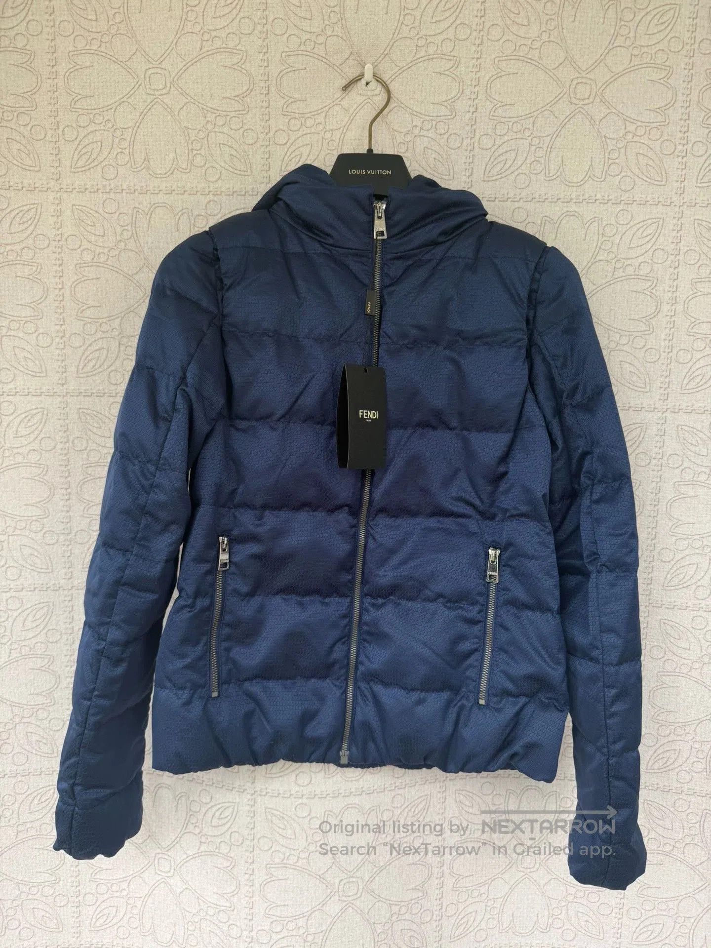 Fendi fendi dark pattern down jacket size 42. Size US M / EU 48-50 / 2 - 1 Thumbnail