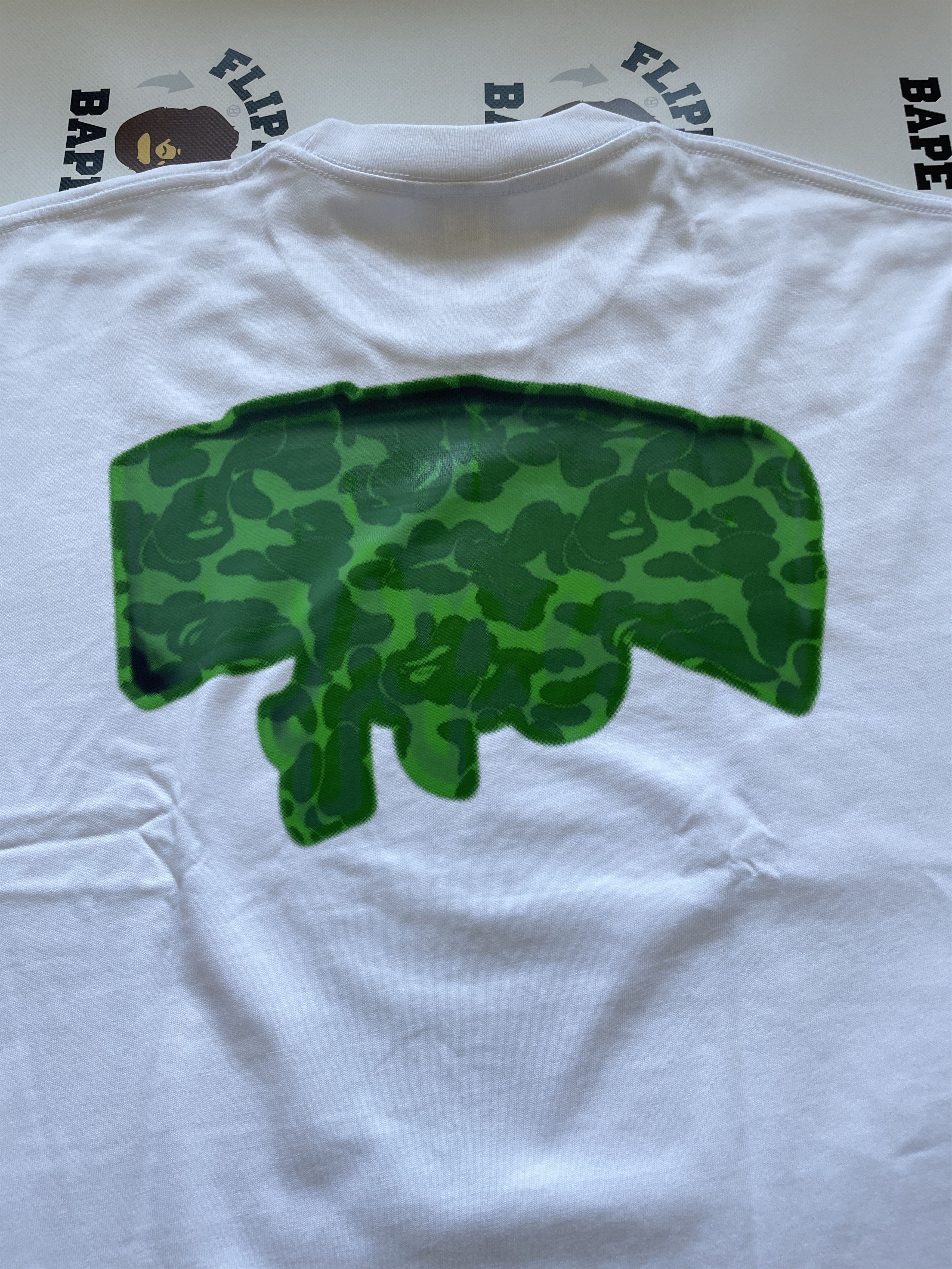 Bape BAPE SPRAY FRANKENSTEIN RELAXED FIT TEE Size US XL / EU 56 / 4 - 6 Thumbnail