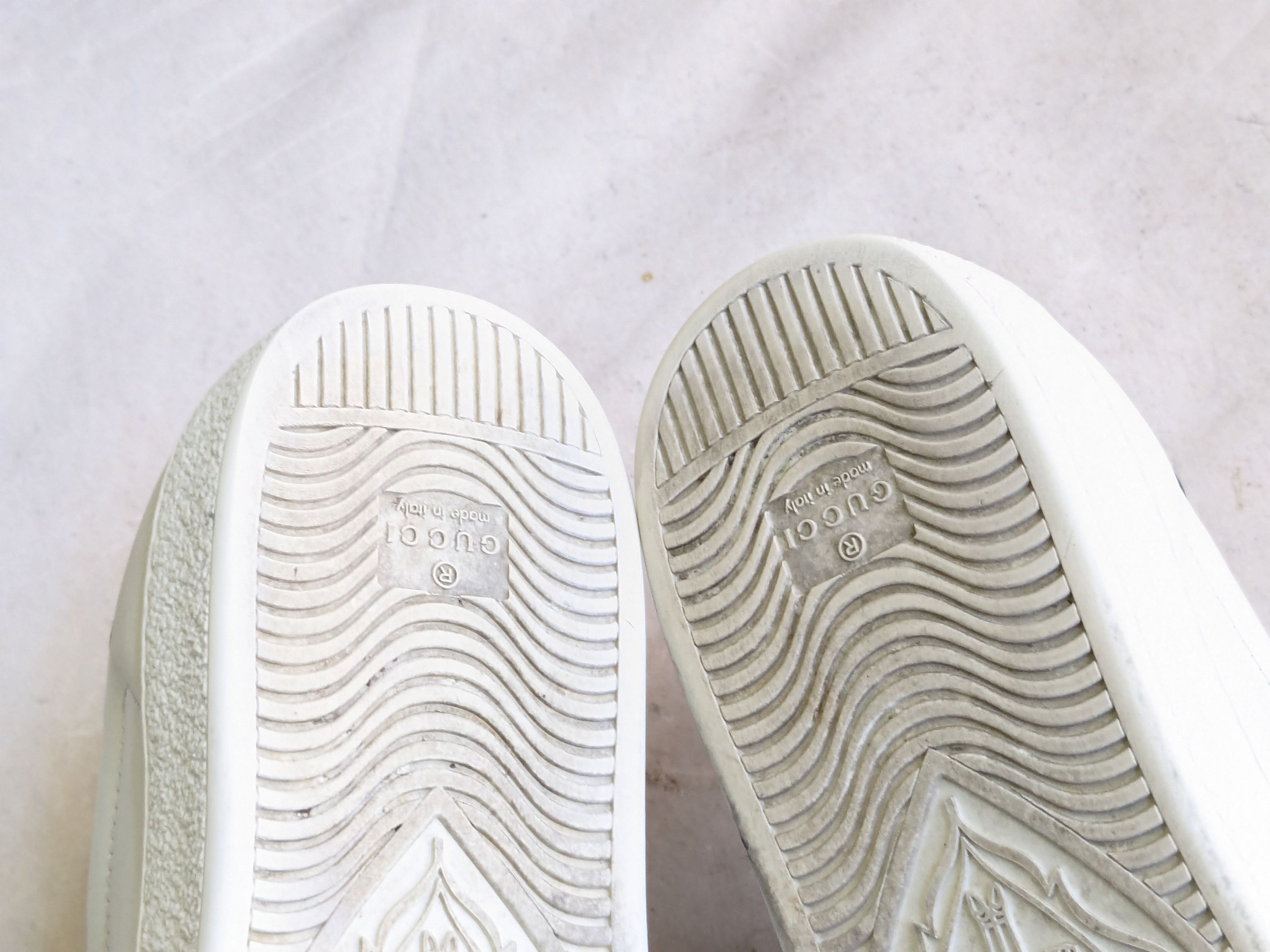 Gucci Gucci Ace Sneakers White 11 White Low Tops Size US 11 / EU 44 - 16 Thumbnail