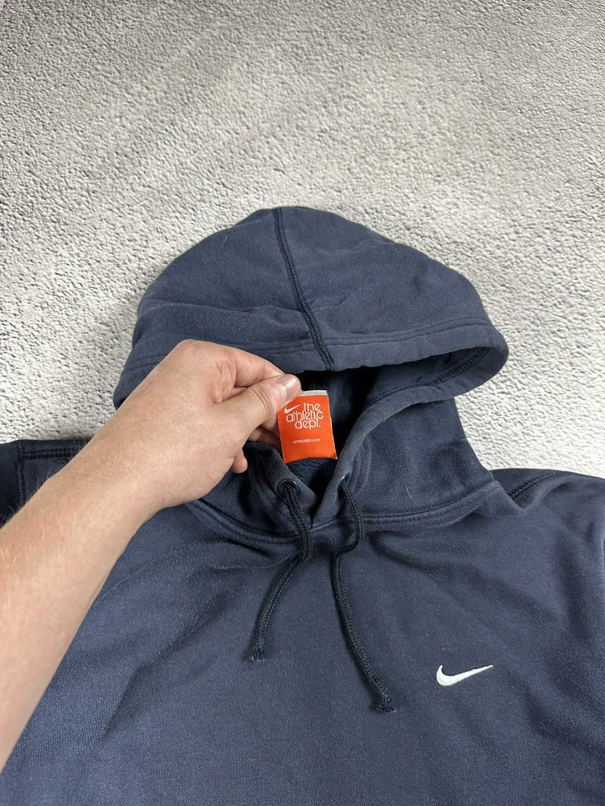 Nike Vintage Nike Athletic Hoodie Faded Y2K Basic Logo Size US L / EU 52-54 / 3 - 10 Thumbnail