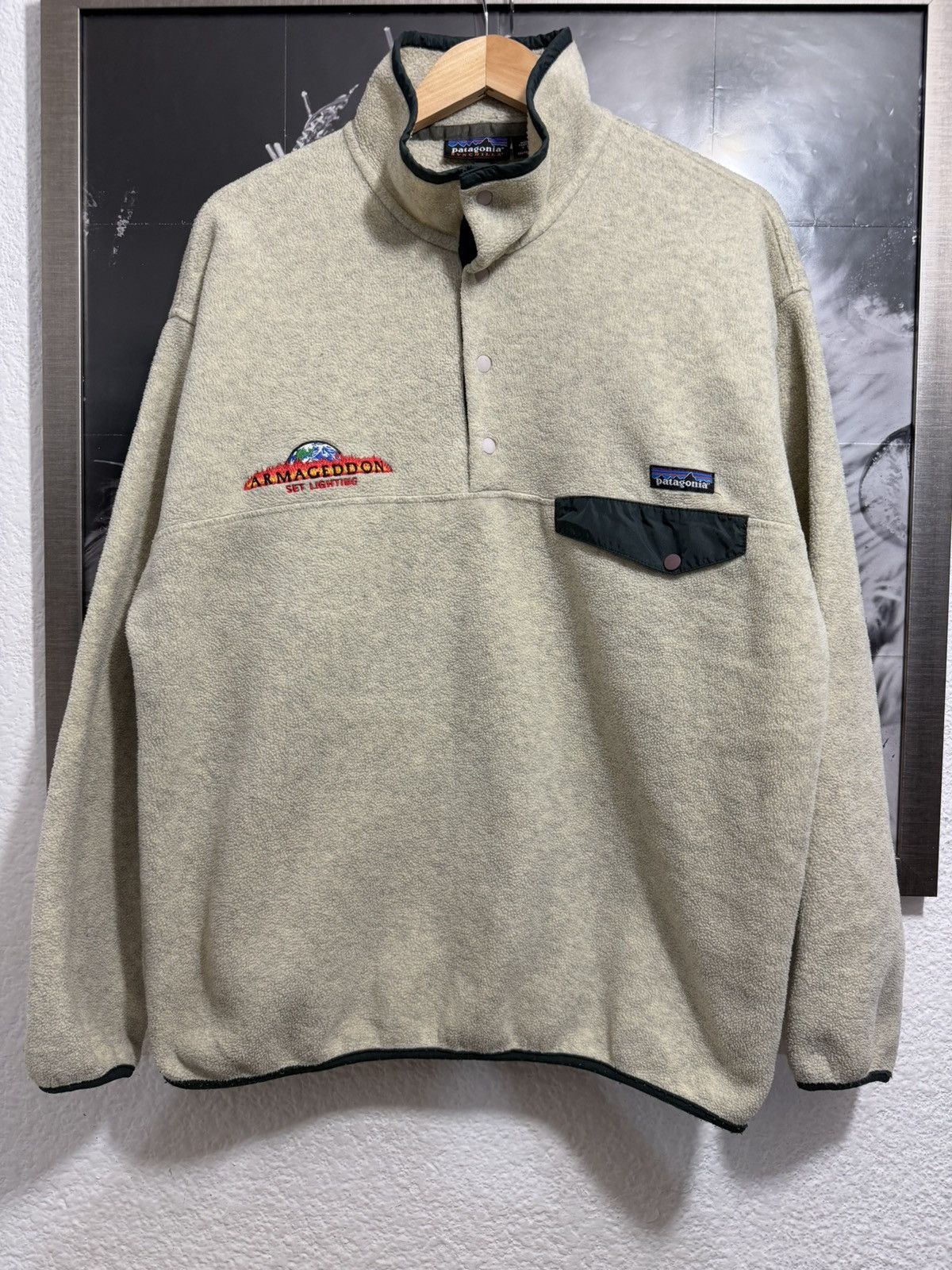 Patagonia PATAGONIA SNAP-T ARMAGEDDON PROMO MOVIE 1997 *Super rare* Size US L / EU 52-54 / 3 - 1 Thumbnail