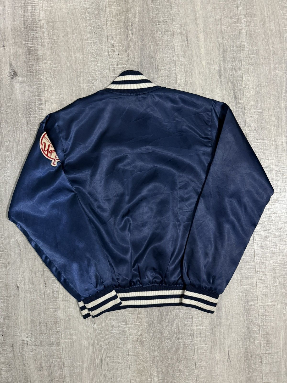 New York Yankees Vintage 80s 90s new york yankees felco satin varsity Size US S / EU 44-46 / 1 - 12 Thumbnail