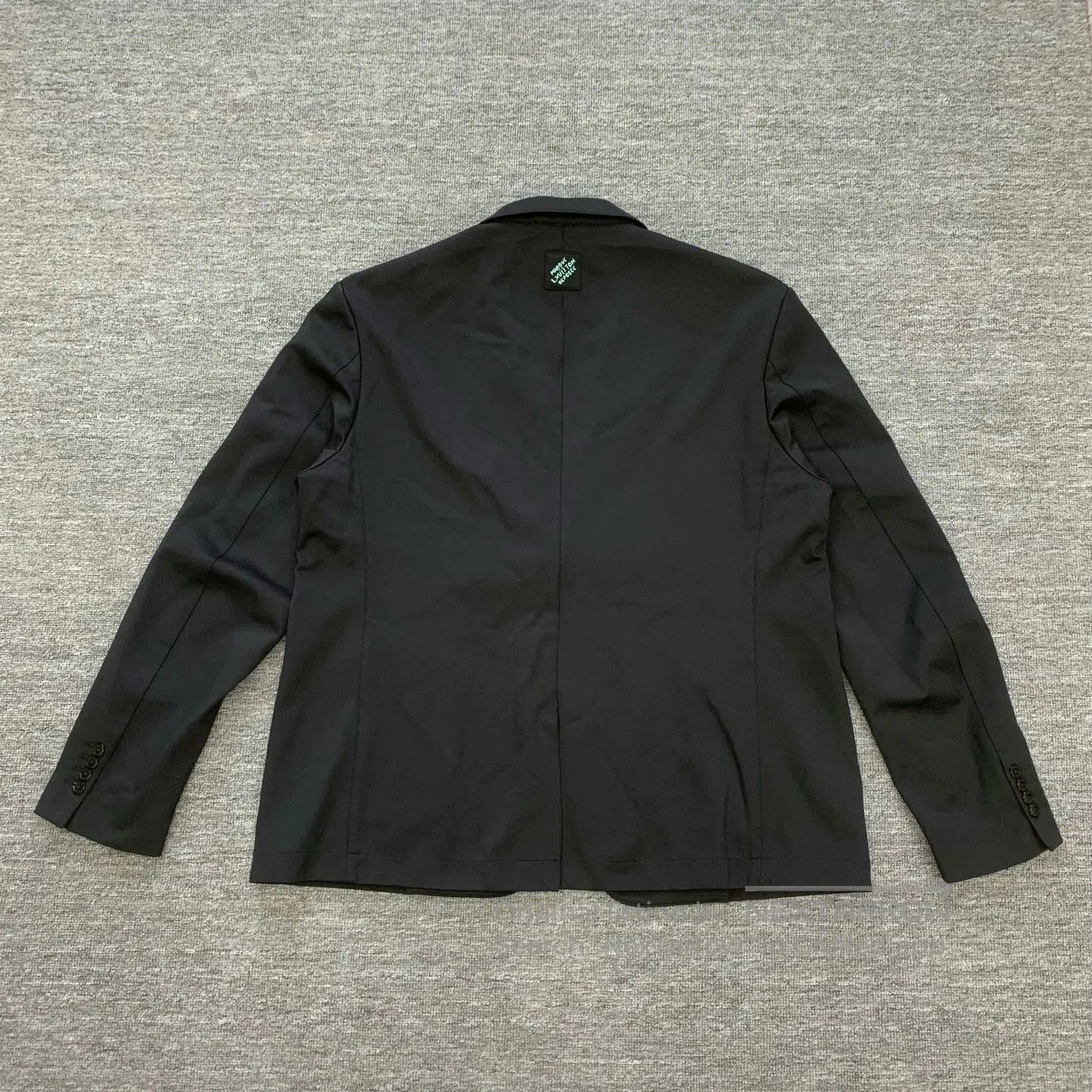 Louis Vuitton black embroidered logo suit jacket LV SS25. Size US XXL / EU 58 / 5 - 8 Thumbnail