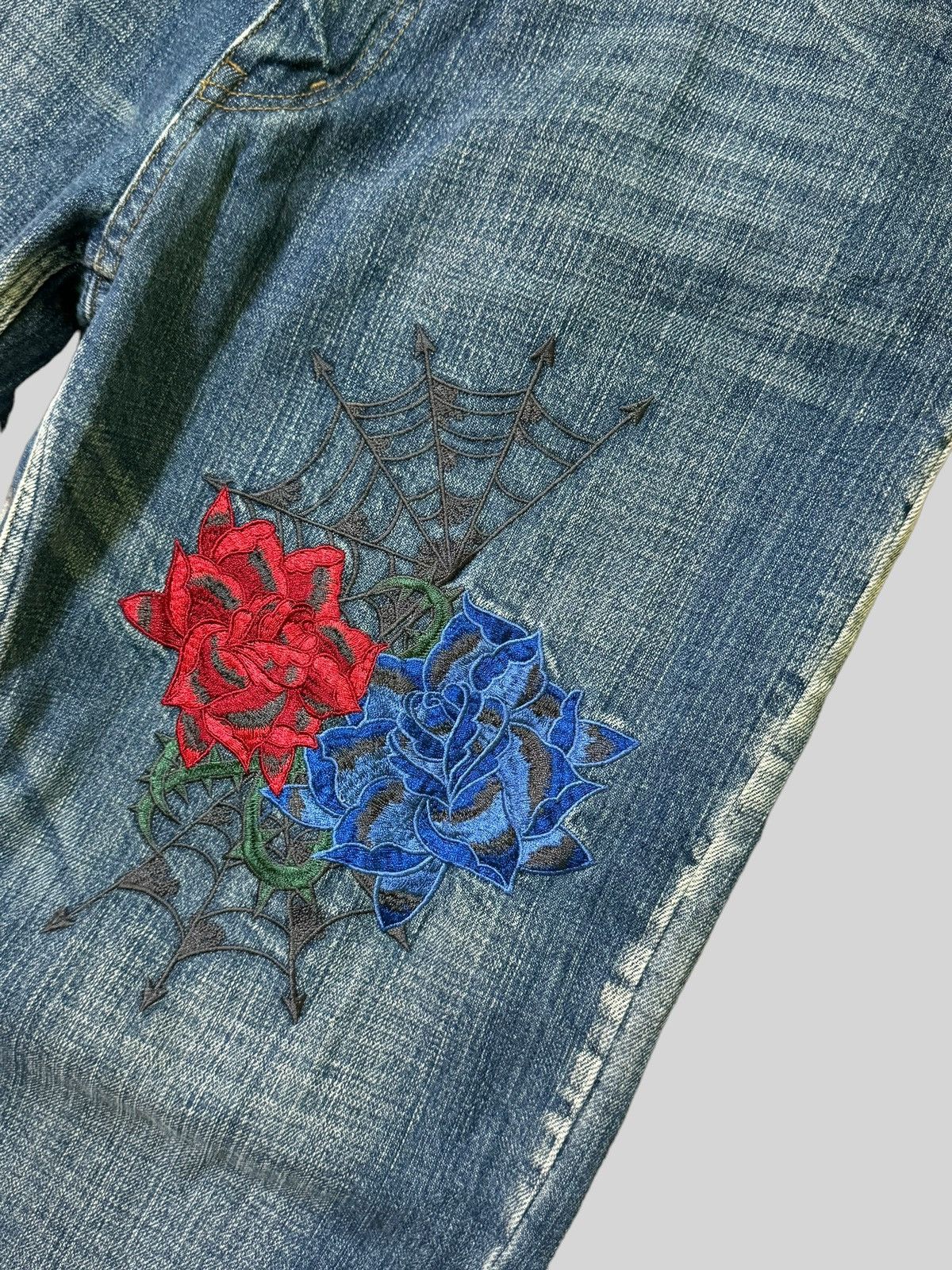 If Six Was Nine VINTAGE COOL DRIVE STRIKER EMBROIDERY LOGO DENIM Size US 32 / EU 48 - 7 Thumbnail