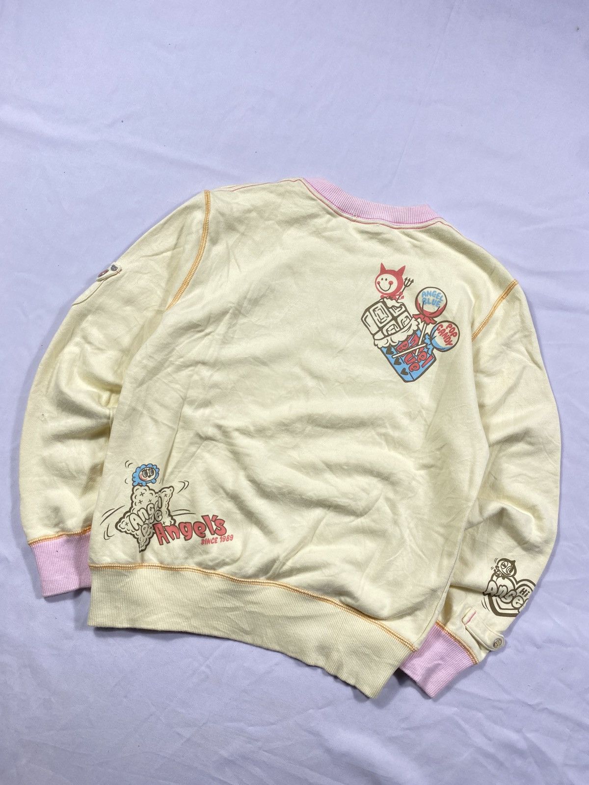 Angel Blue × Hysteric Glamour × Japanese Brand Japanese 90’s Angel Blue Sweatshirts Y2K Style Size US M / EU 48-50 / 2 - 5 Thumbnail