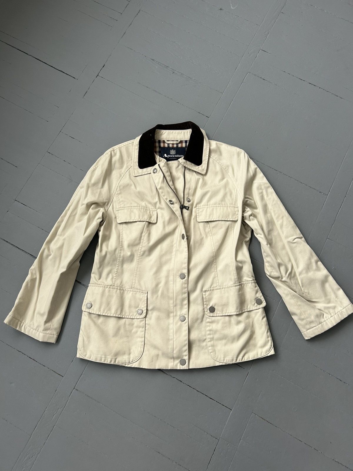 Aquascutum Aquascutum vintage cloak jacket Size XL / US 12-14 / IT 48-50 - 1 Thumbnail