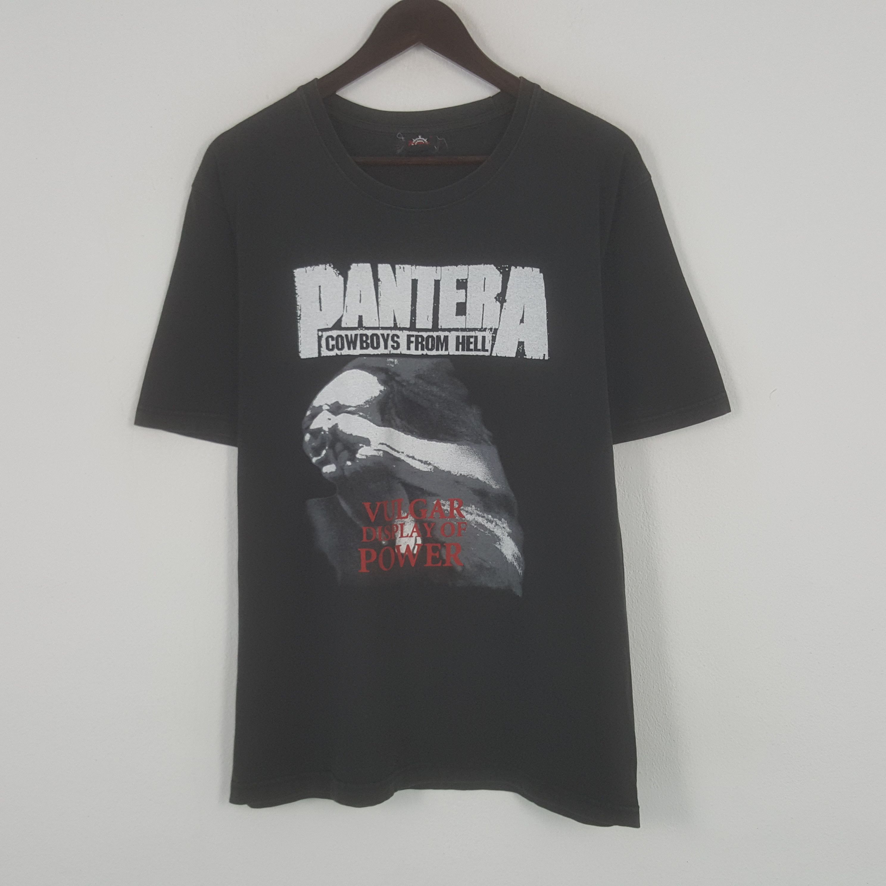 Band Tees × Vintage Vintage Pantera Cowboys From Hell Tshirt | Grailed