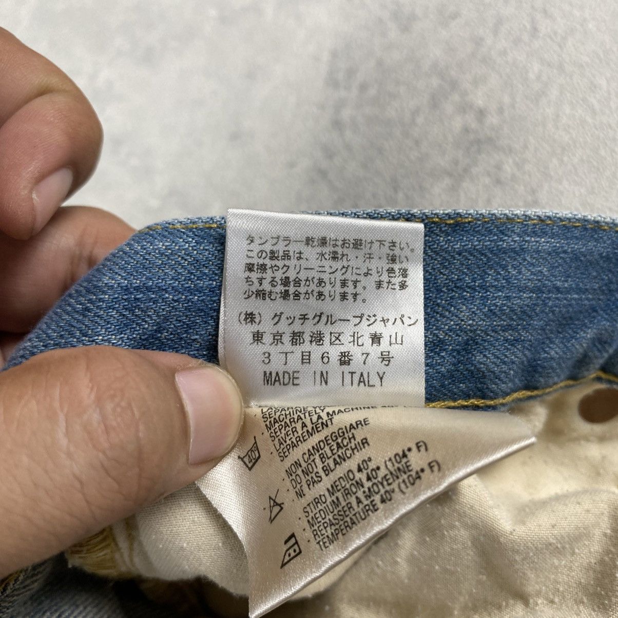 Gucci Vintage GUCCI Distressed Denim Jeans Size US 35 - 11 Thumbnail