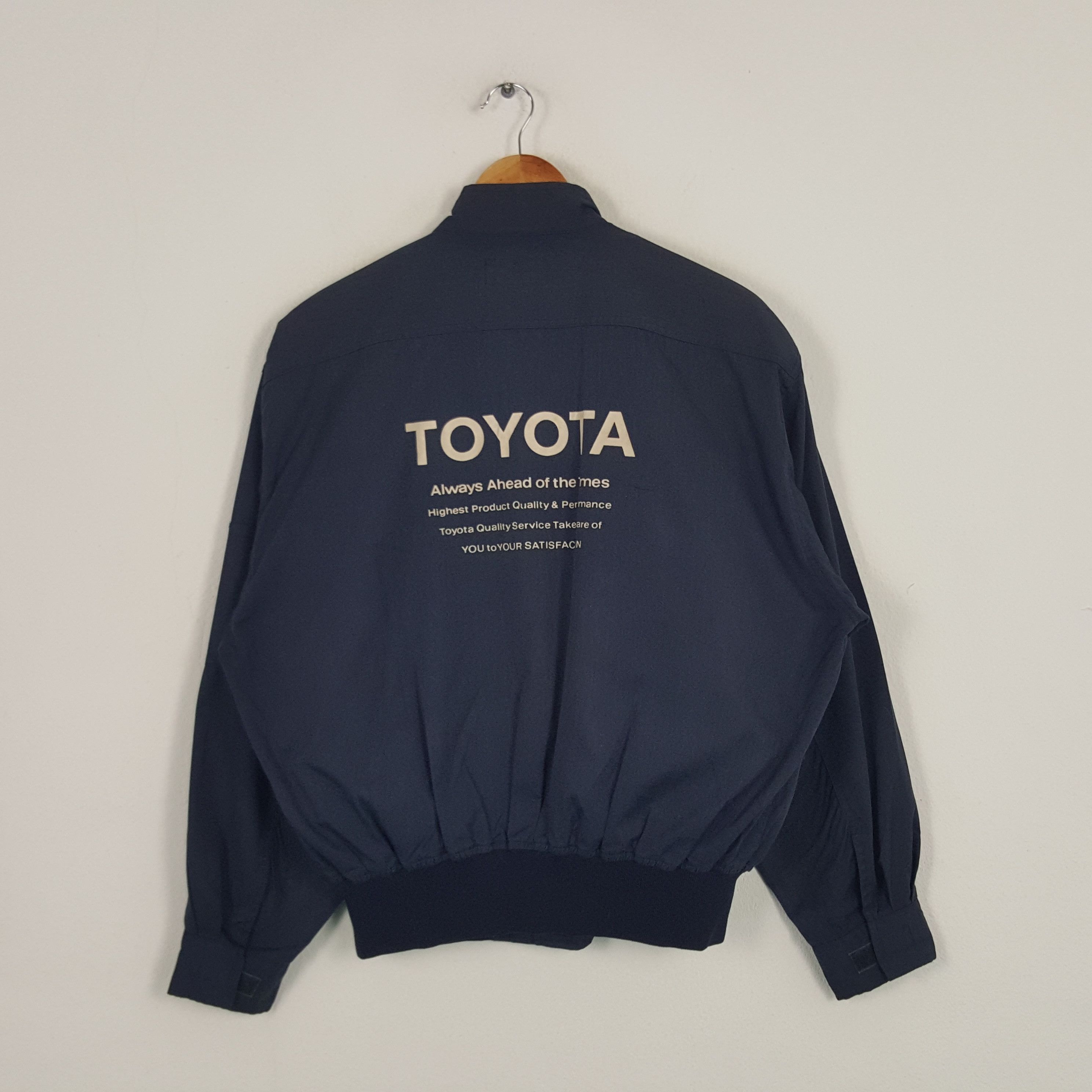 Japanese Brand × Vintage Vintage Toyota Racing Japanese Team Bombers Jacket Size US XL / EU 56 / 4 - 3 Thumbnail