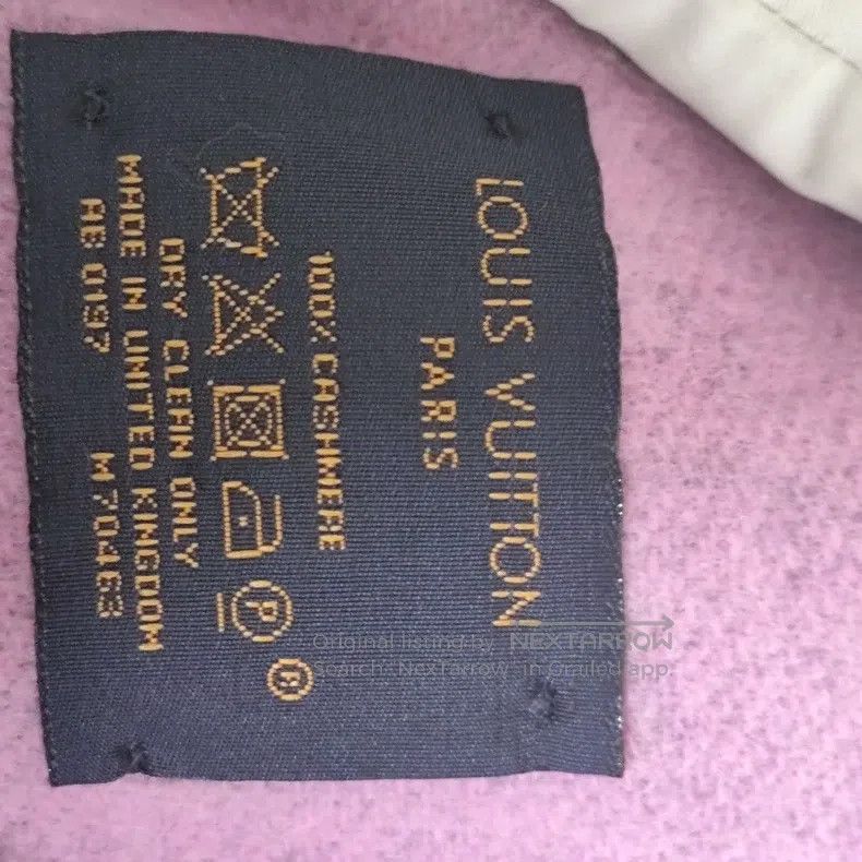 Louis Vuitton Louis Vuitton Blue-purple printed double-sided cashmere sc Size ONE SIZE - 3 Thumbnail