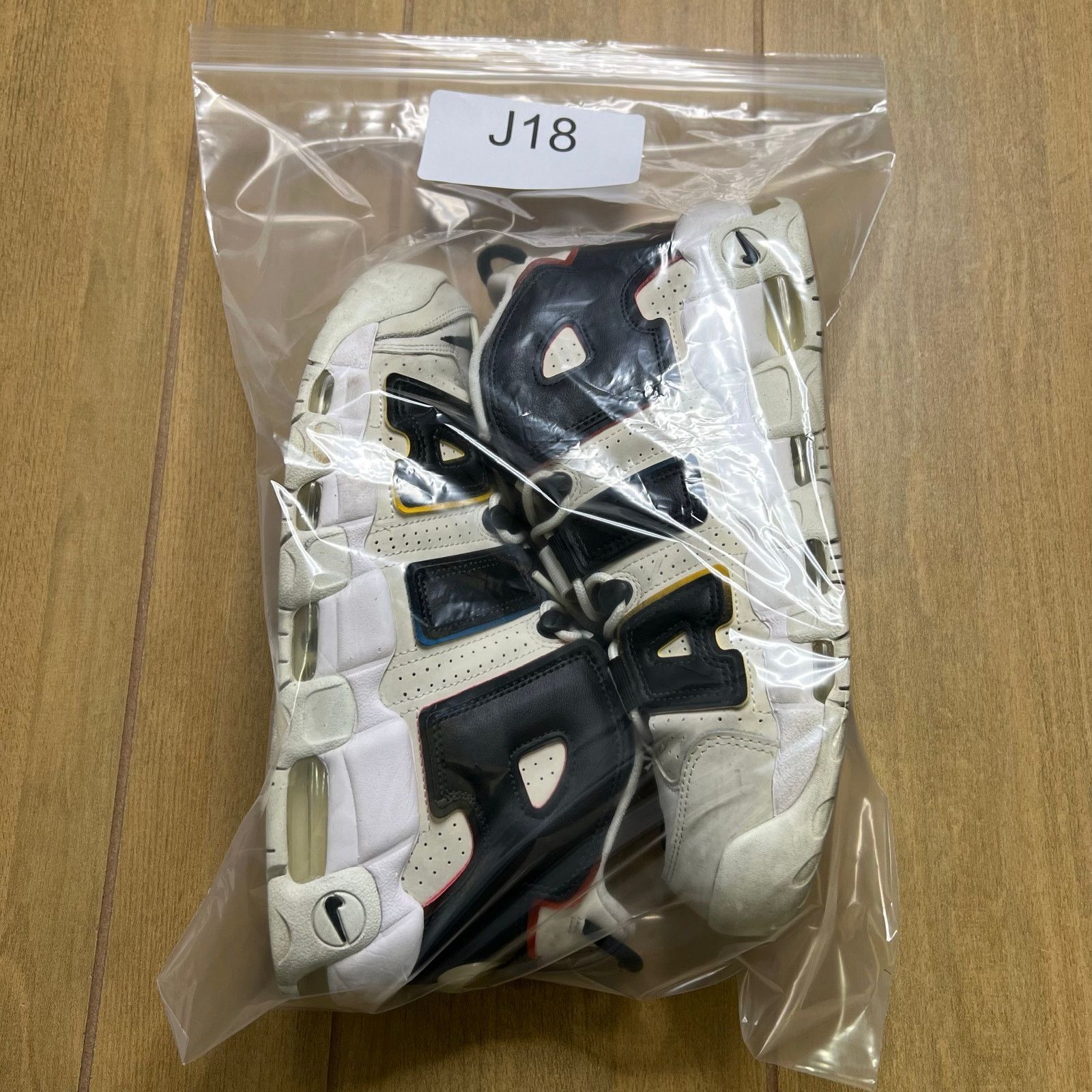 Nike Nike Air More Uptempo 96 White Black Multi Men’s Size 9.5 Size US 9.5 / EU 42-43 - 15 Thumbnail
