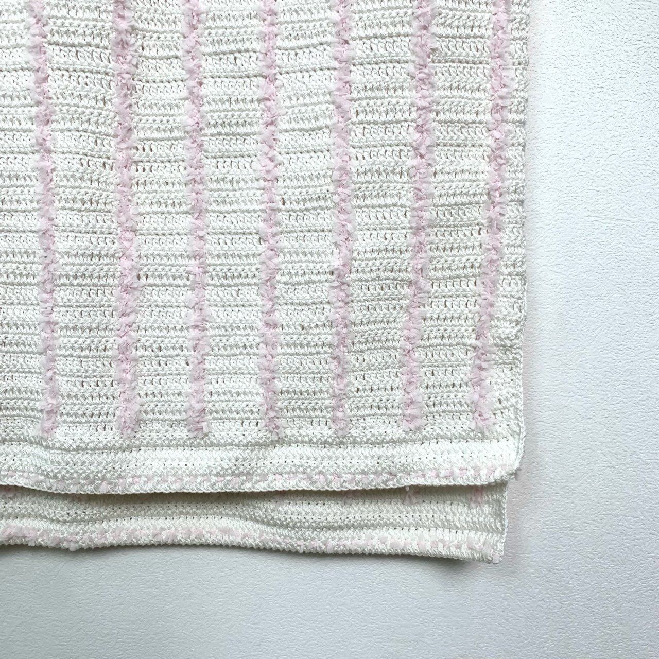 Thom Browne [Thom Browne] Striped Sleeveless Knit Dress 36 White Size XS / US 0-2 / IT 36-38 - 5 Thumbnail