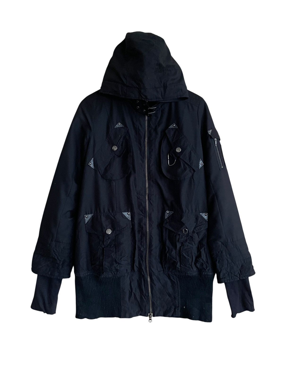 Vintage Japanese Brand Ionic Tactical Jacket 2000s