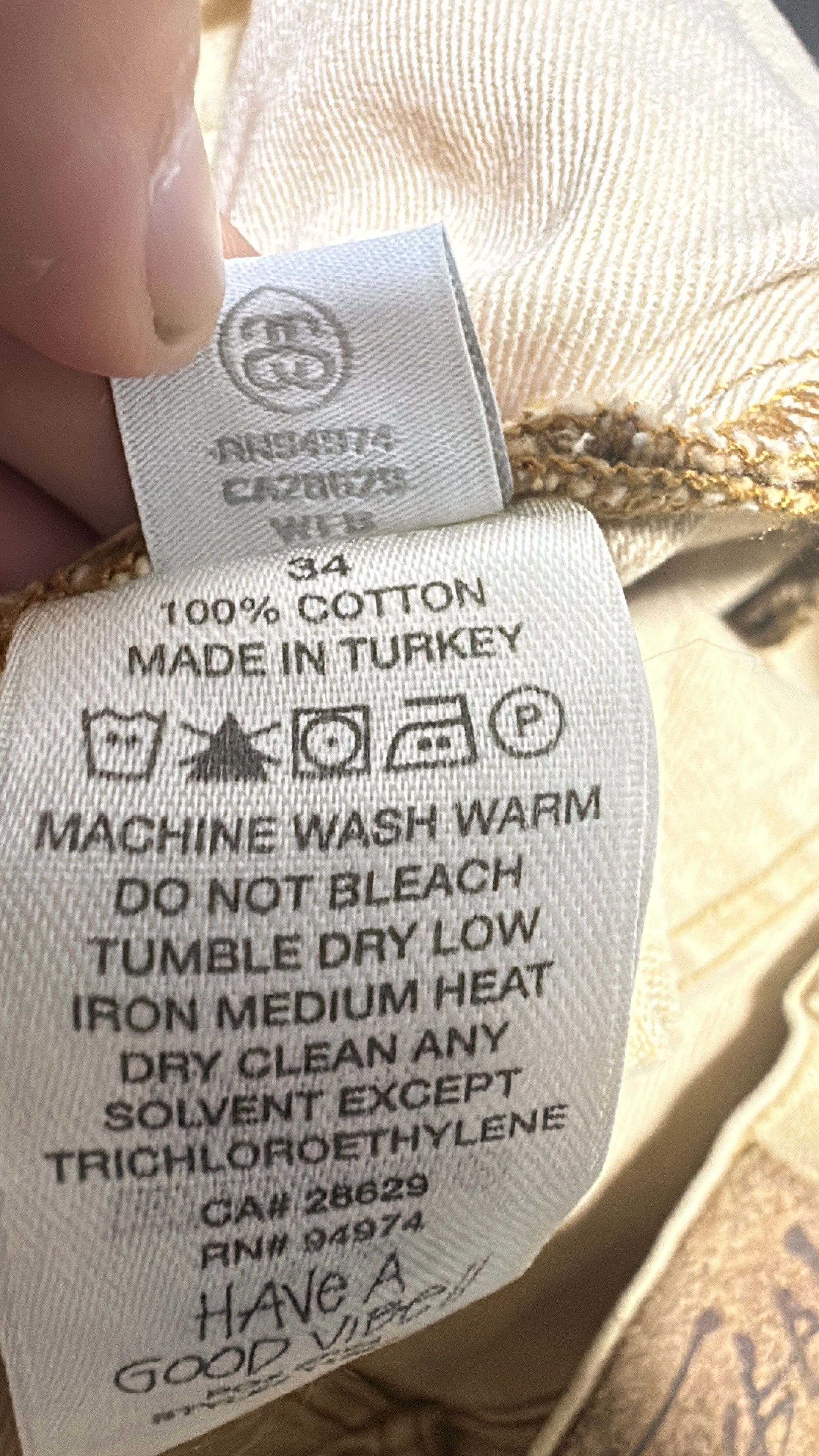 Stussy Stussy Classic Jean Sand Size 34 Size US 34 / EU 50 - 7 Thumbnail