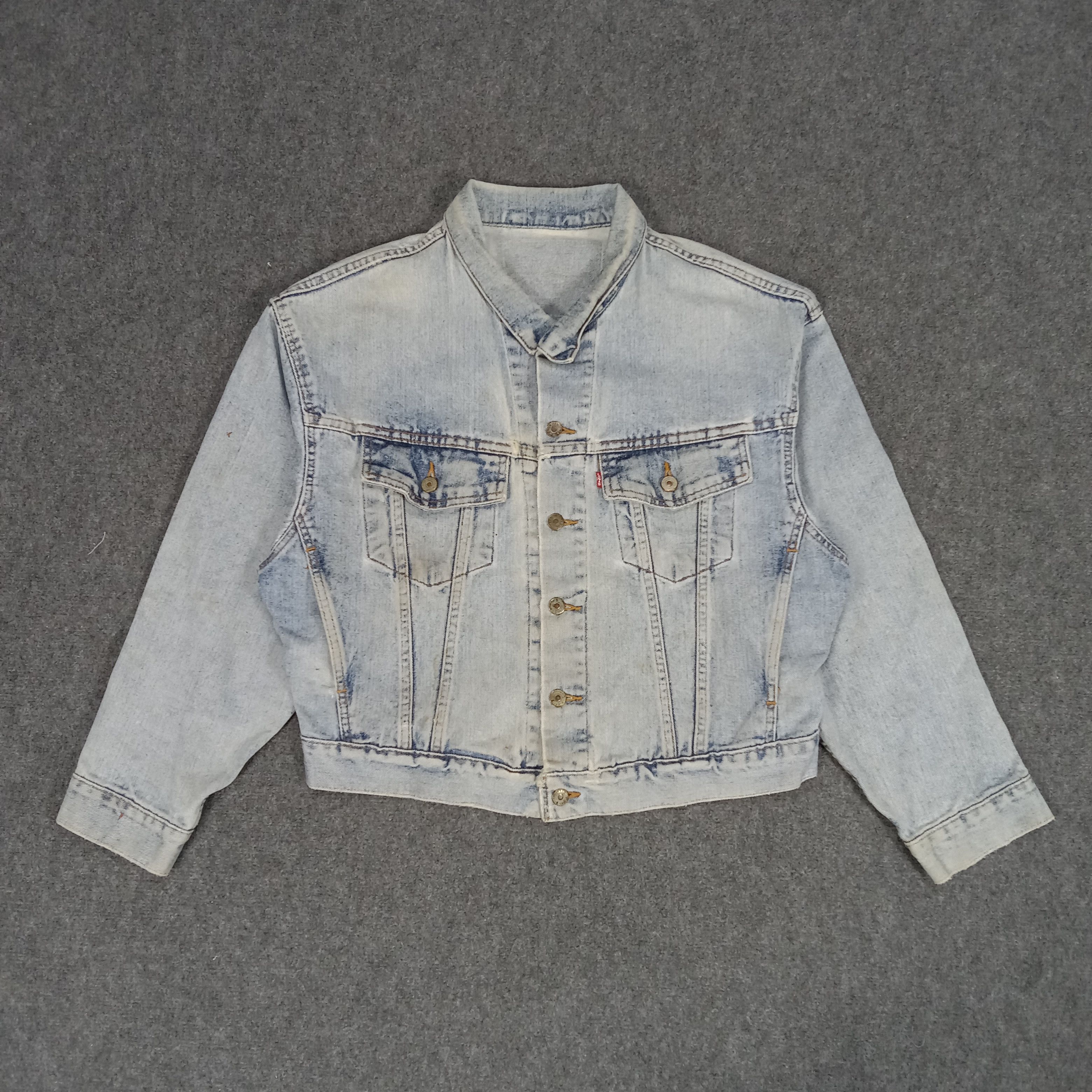 Levi's × Number (N)ine × Vintage Levi's X Number (N)ine Japan Custom Art Denim Jacket Size US L / EU 52-54 / 3 - 4 Thumbnail