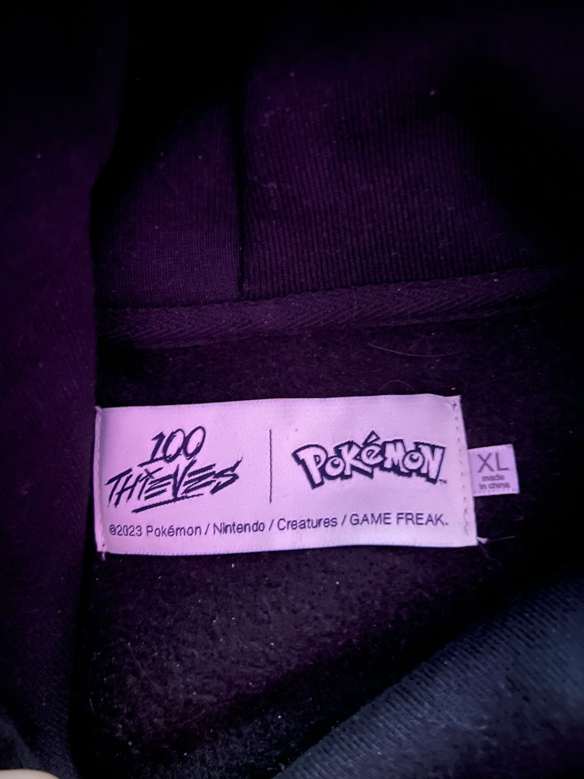 100 Thieves 100 Thieves x Pokemon Pikachu Hoodie XL Black Size US XL / EU 56 / 4 - 4 Thumbnail