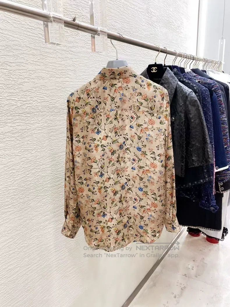 Loro Piana Loro Piana Silk Shirt Size XS / US 0-2 / IT 36-38 - 5 Thumbnail