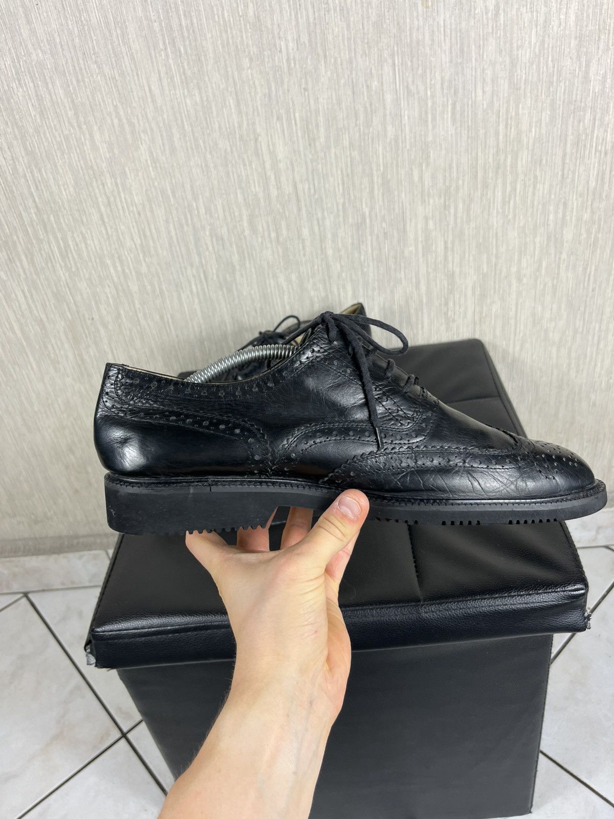 Hugo Boss Vintage Hugo Boss leather casual shoes avant garde classic Size US 9 / EU 42 - 15 Thumbnail