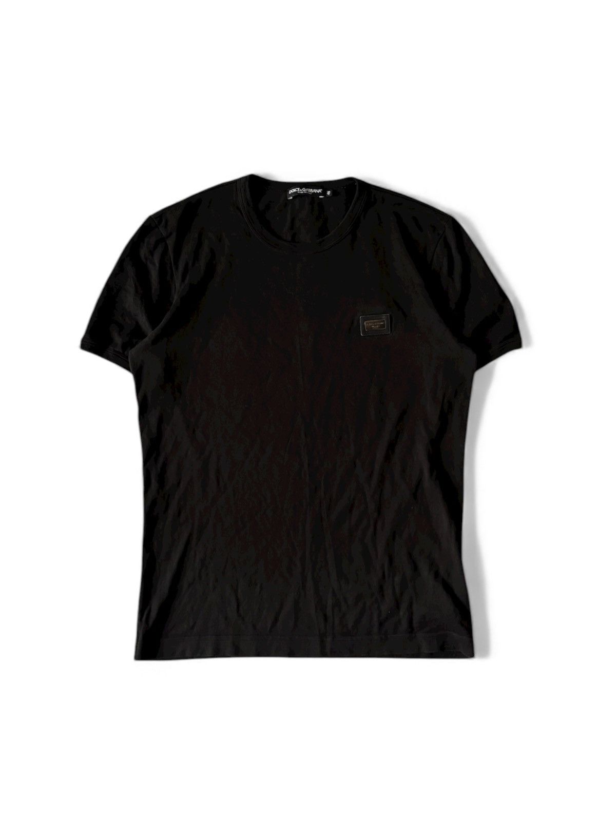 Dolce & Gabbana Dolce Gabbana Metal Logo T-Shirt Size US S / EU 44-46 / 1 - 1 Thumbnail
