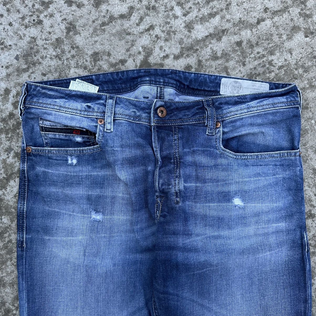 Diesel Luxury Diesel Zatiny Jeans Regular Bootcut W34xL30 Size US 34 / EU 50 - 4 Thumbnail