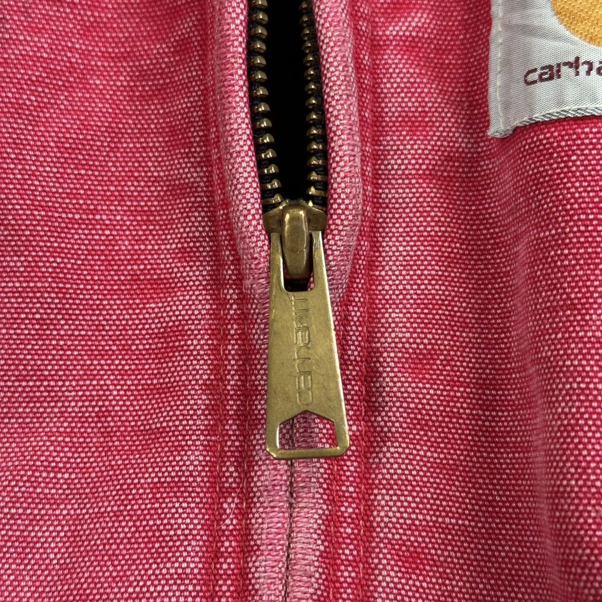 Carhartt Vintage Carhartt JR110 Red Hooded Work Jacket – Made in USA Size US L / EU 52-54 / 3 - 8 Thumbnail